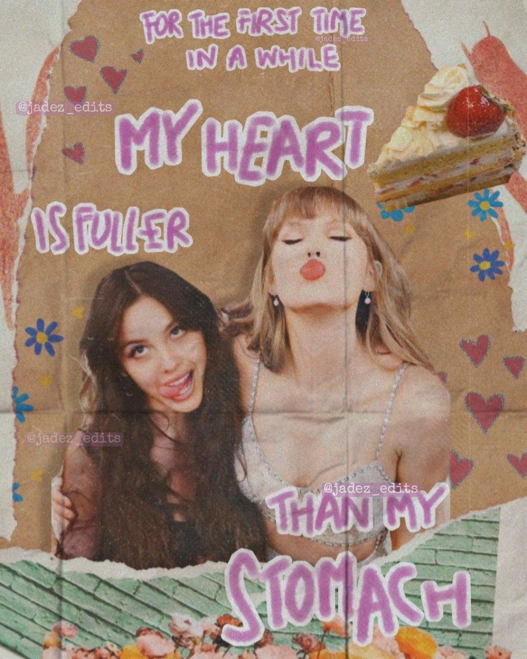 jade's collage: olivia & tay. Taylor swift posters, Music poster, Photo wall collage