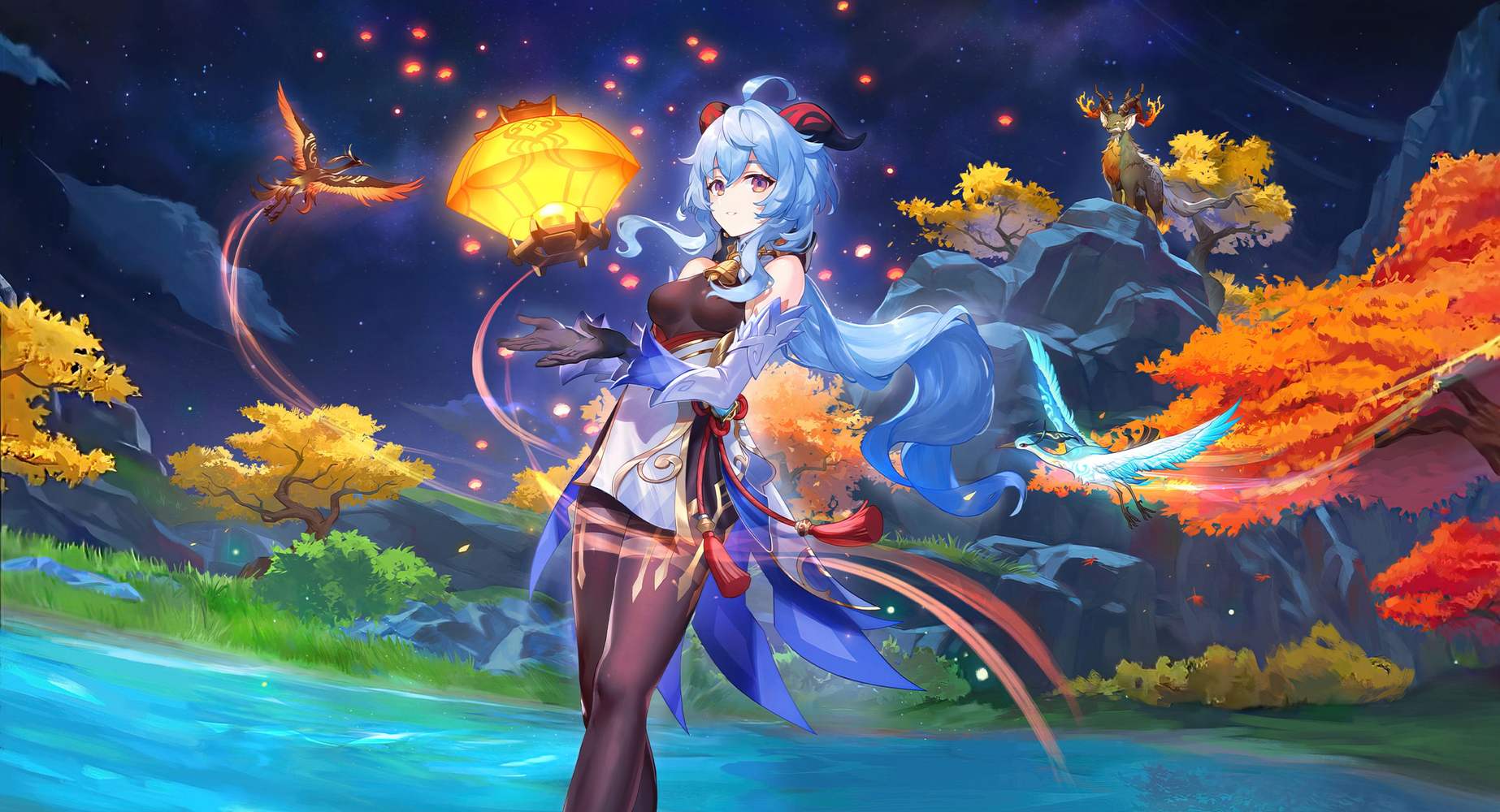 4K Upscaled version of 3.4 Official Art Genshin Impact