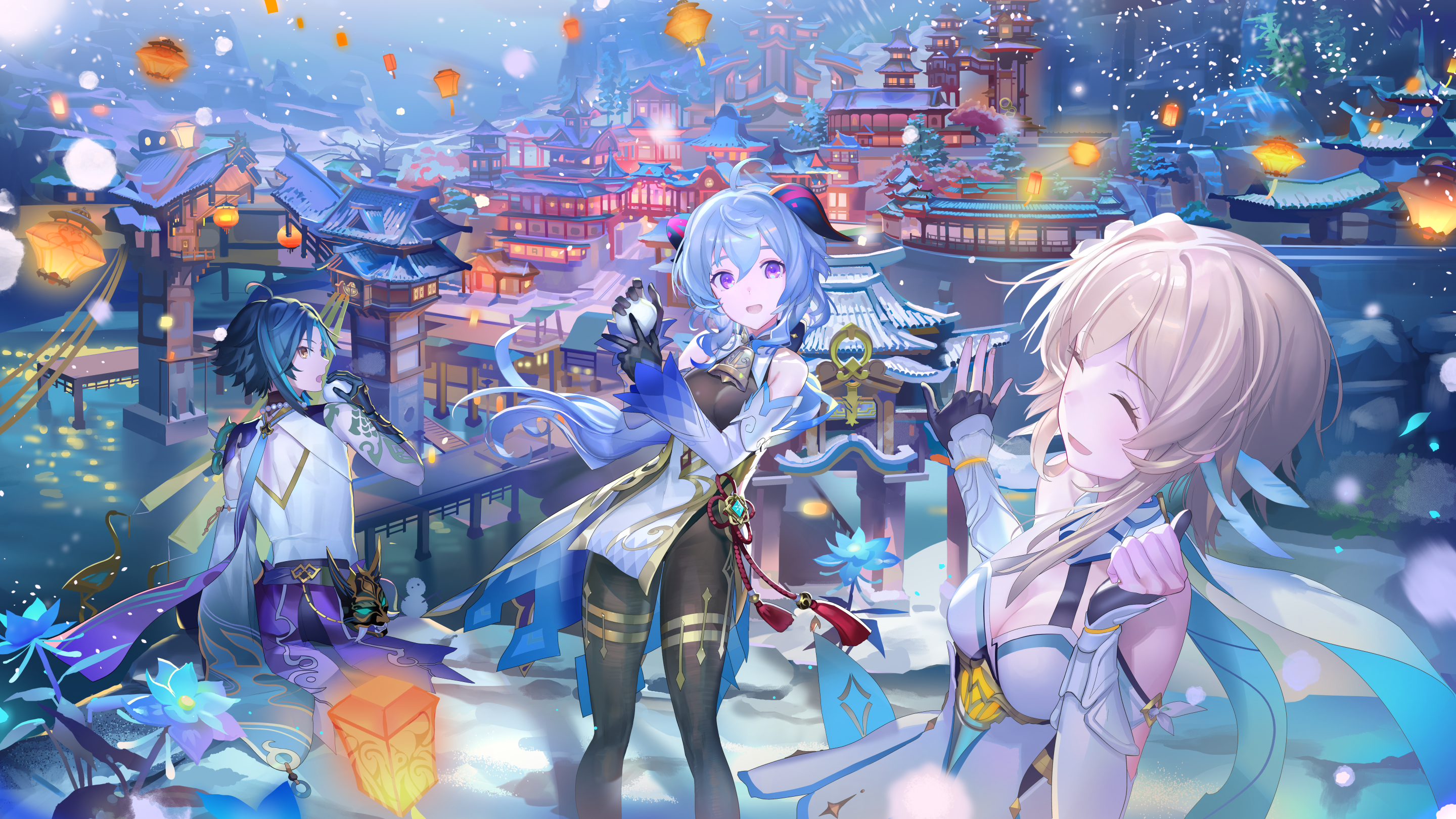 Lantern Rite (Genshin Impact) 1080P, 2k, 4k HD wallpaper, background free download