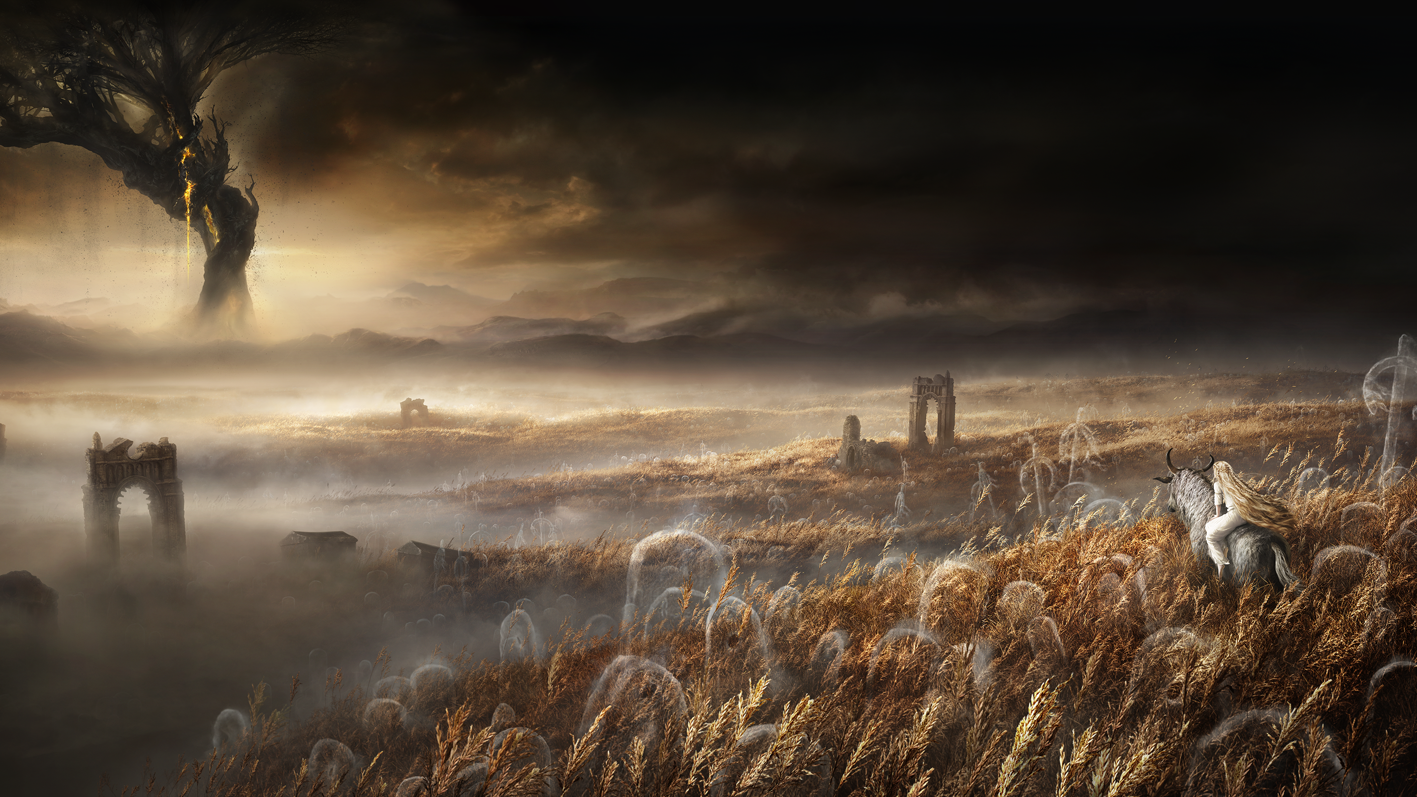 Shadows of the Erdrtree 4K Wallpaper (16:9:9)