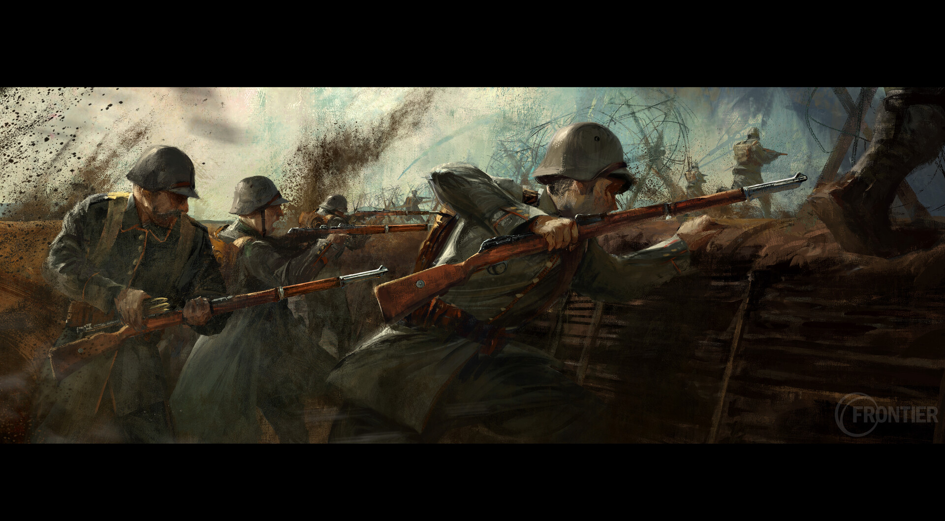 The Great War, Western Front Reveal Paintings