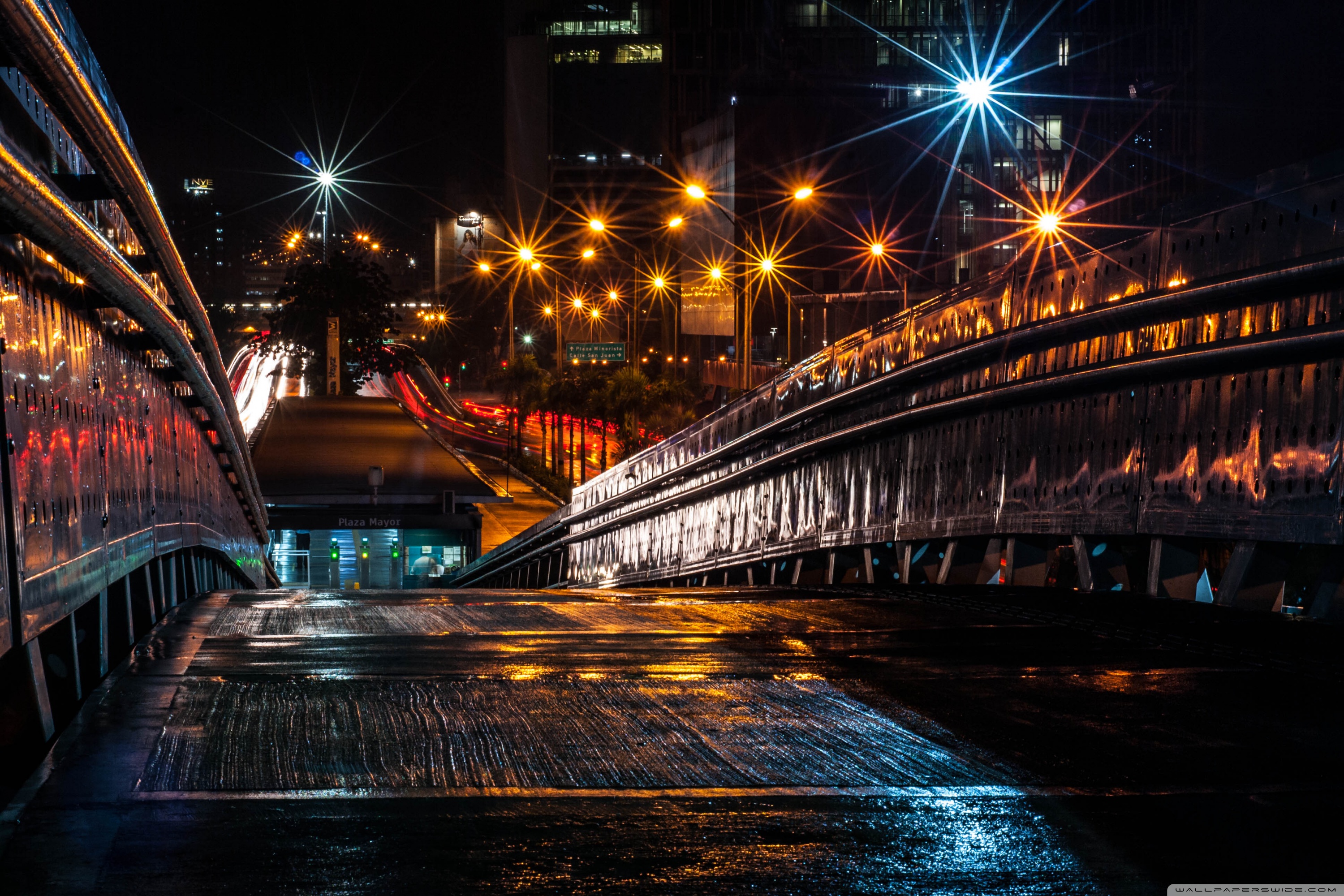 Bridge at Night Ultra HD Desktop Background Wallpaper for 4K UHD TV, Widescreen & UltraWide Desktop & Laptop, Tablet