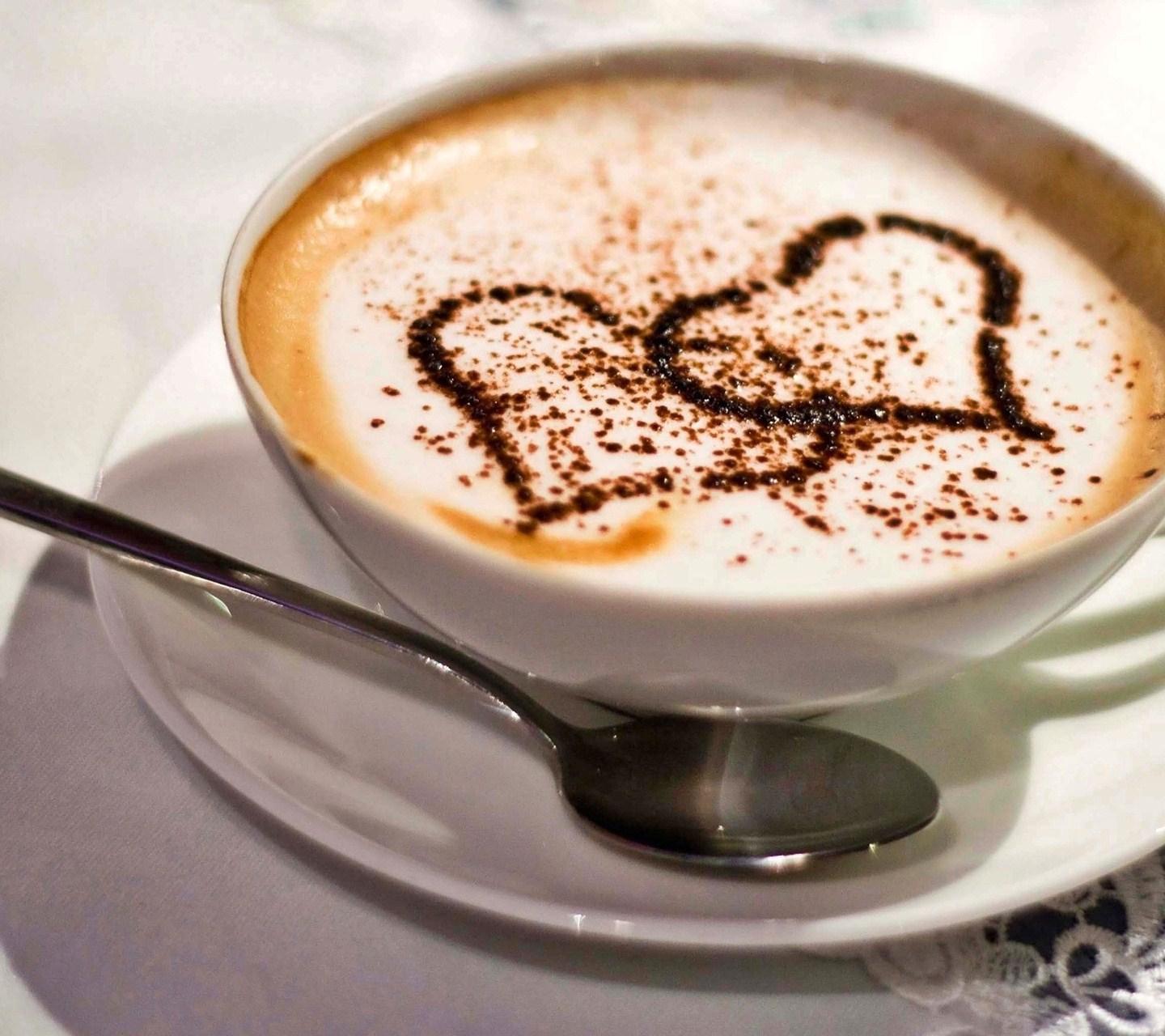 Download Coffee love HD wallpaper and rose HD wallpaper for your mobile cell phone
