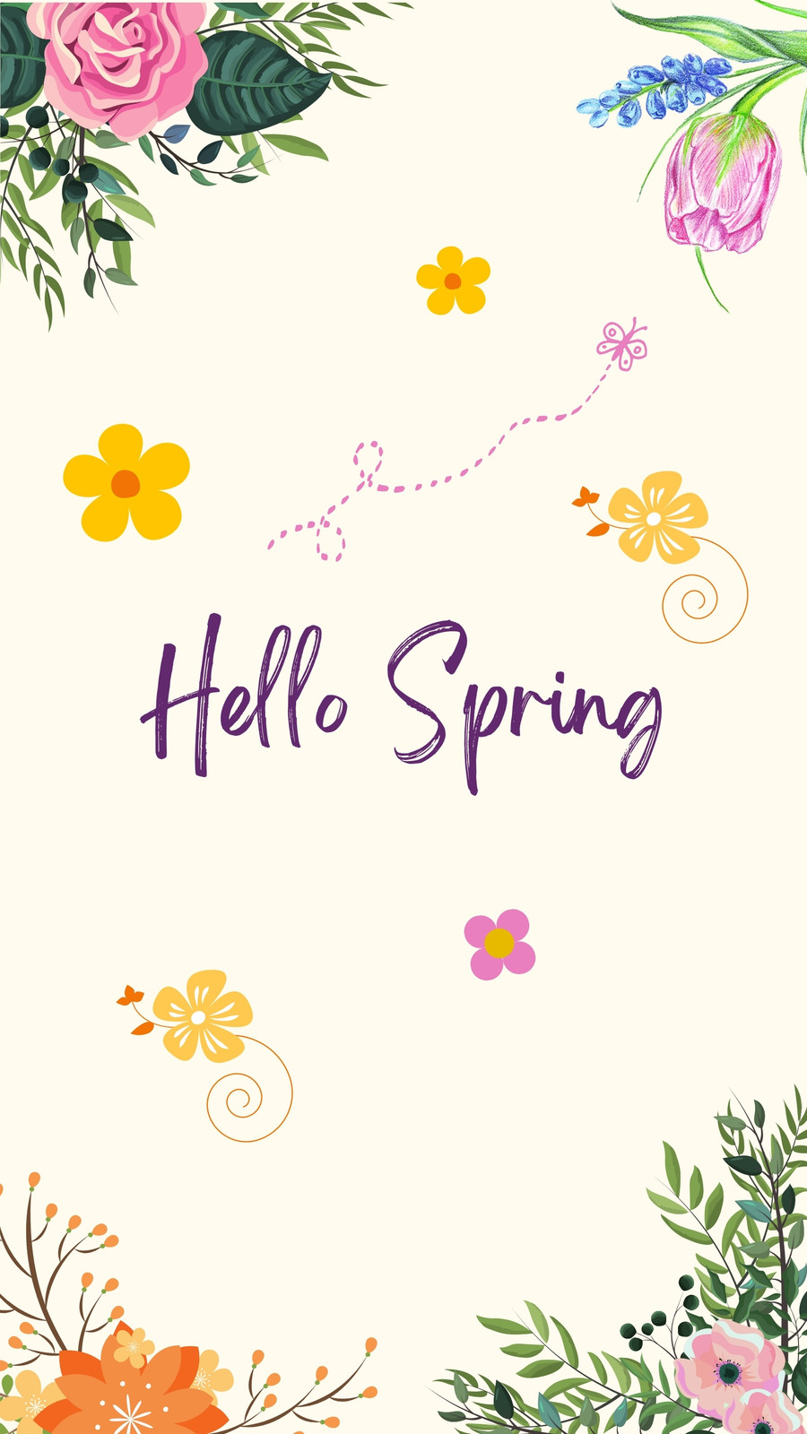 Spring Aesthetic Phone Wallpaper Online