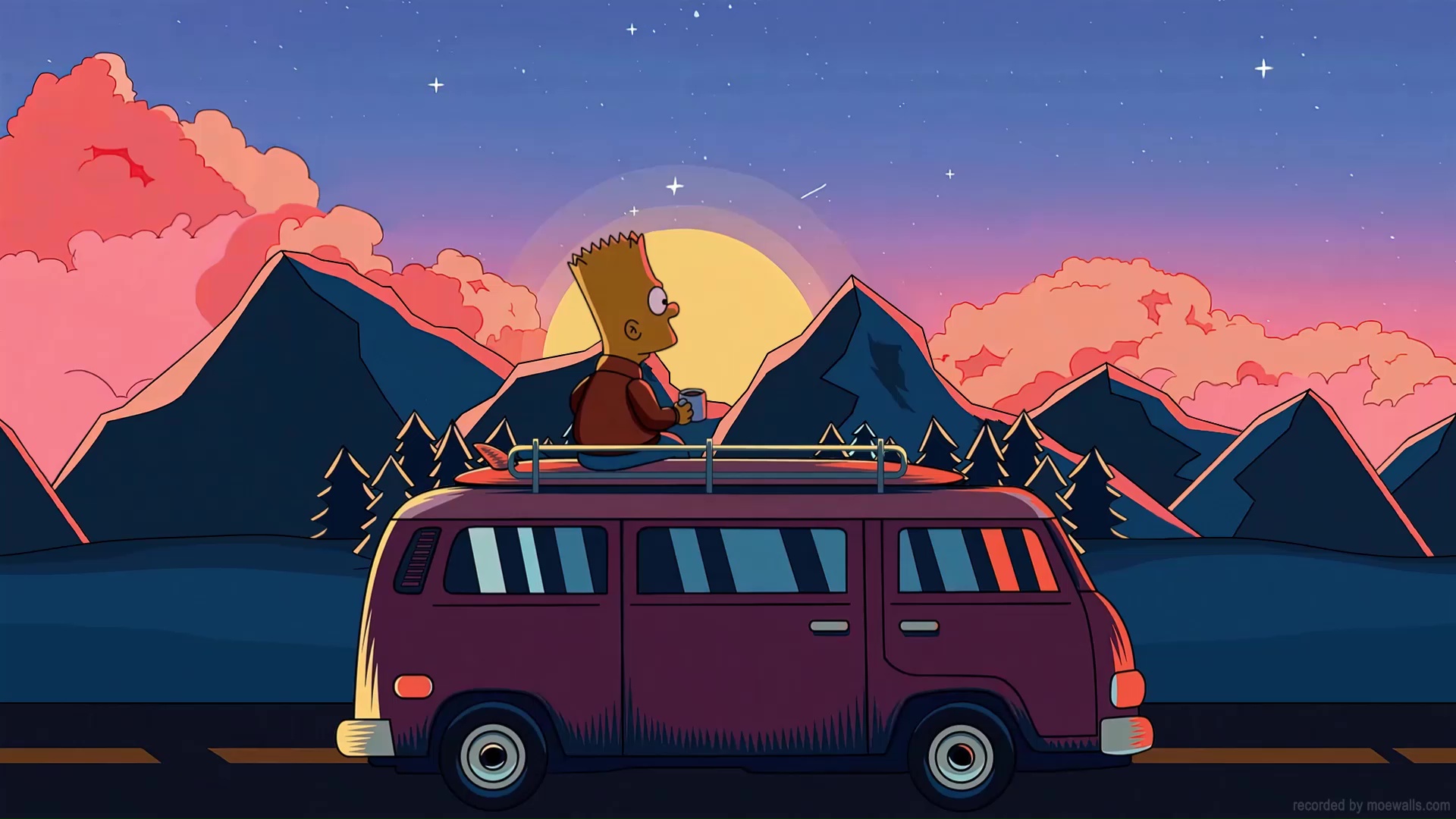 The Simpsons Live Wallpaper, Animated Wallpaper