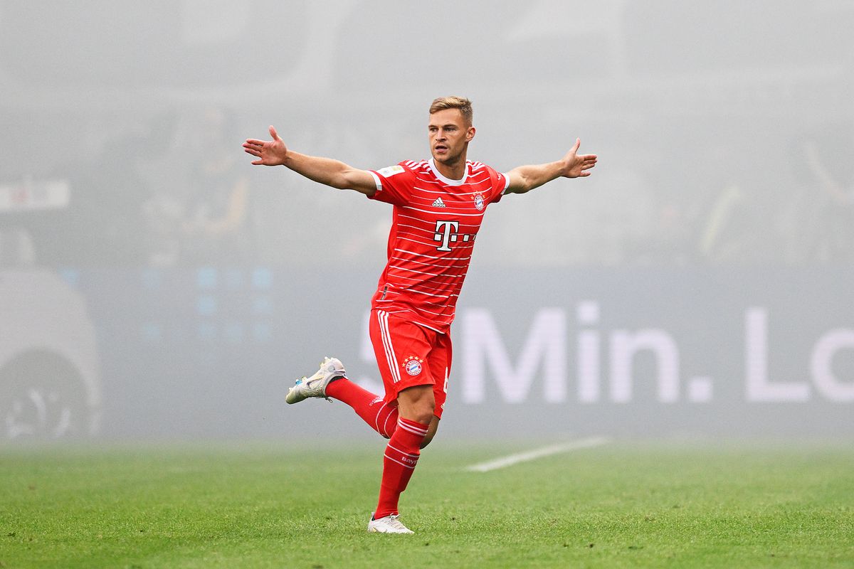 Joshua Kimmich reacts Bayern's rout of Eintracht Frankfurt Football Works