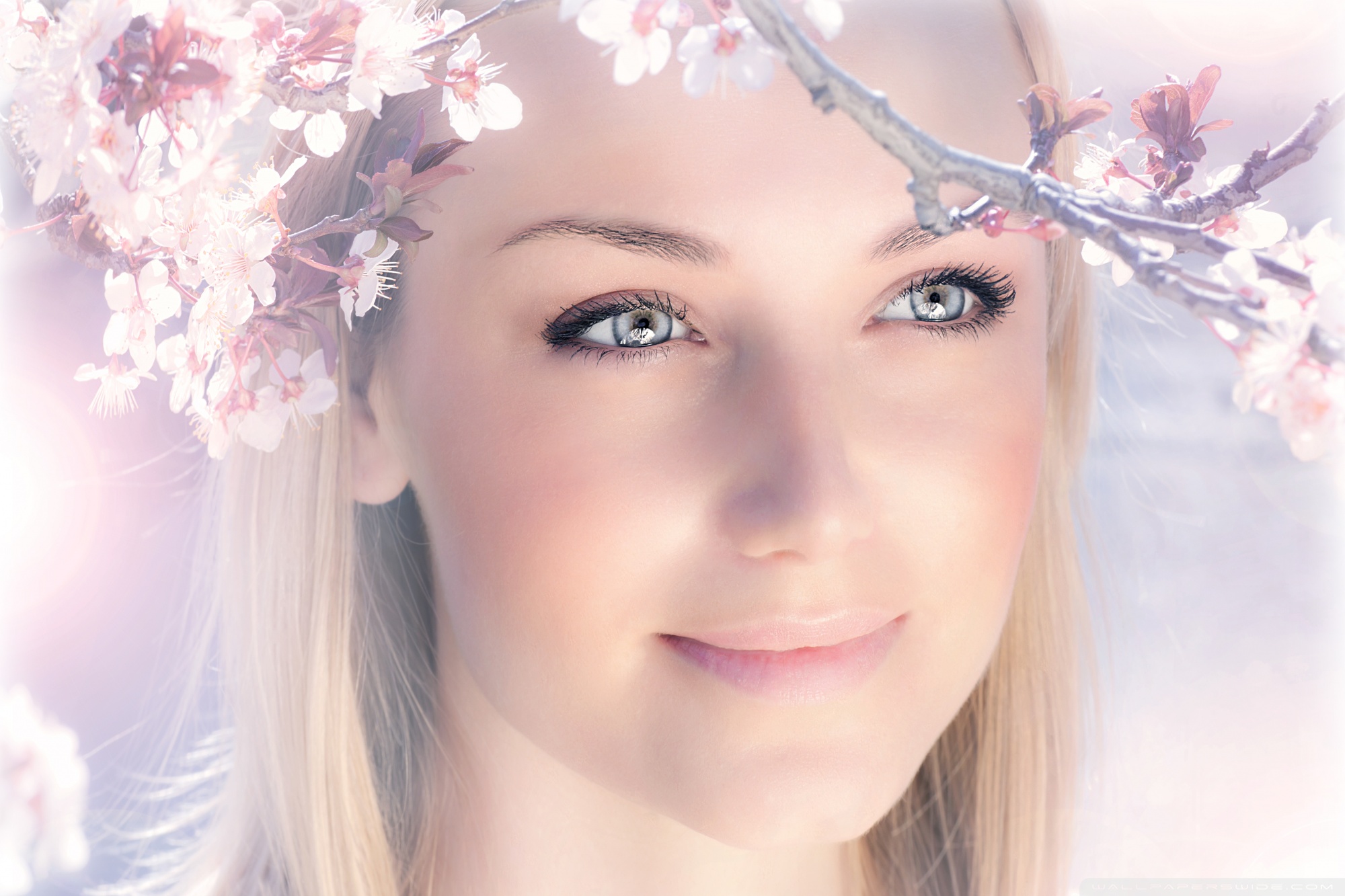 Spring Girl Ultra HD Desktop Background Wallpaper for 4K UHD TV, Tablet