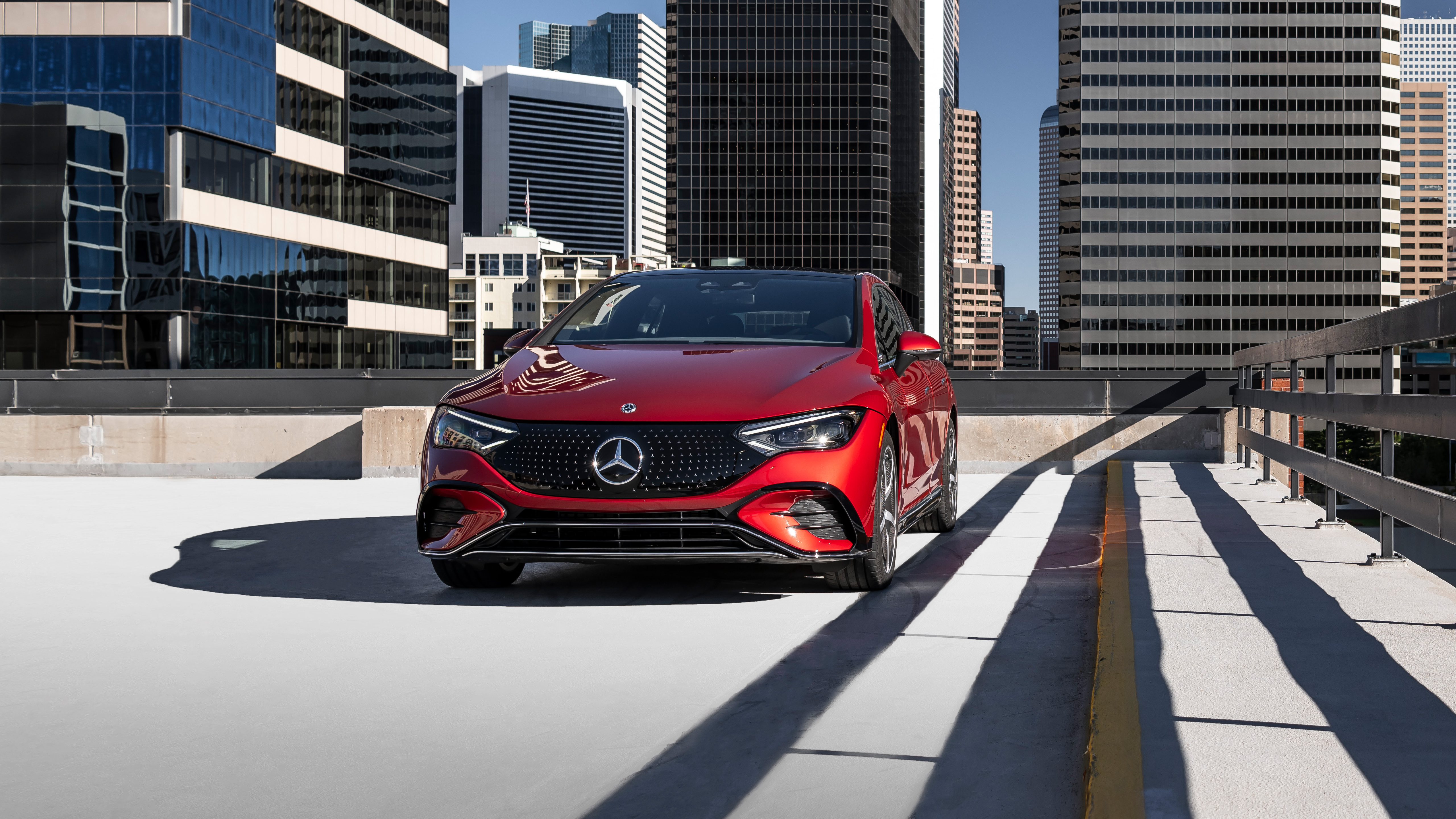 2023 Mercedes Benz EQE 500 4MATIC AMG Line 5K Wallpaper Car Wallpaper