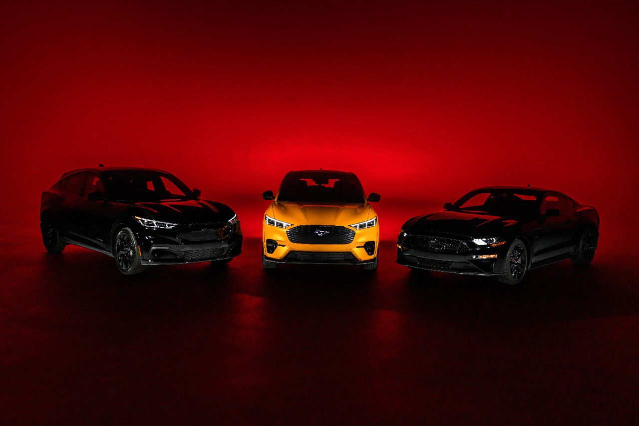 Ford Mustang And Mach E Get Darker With Night Pony Package