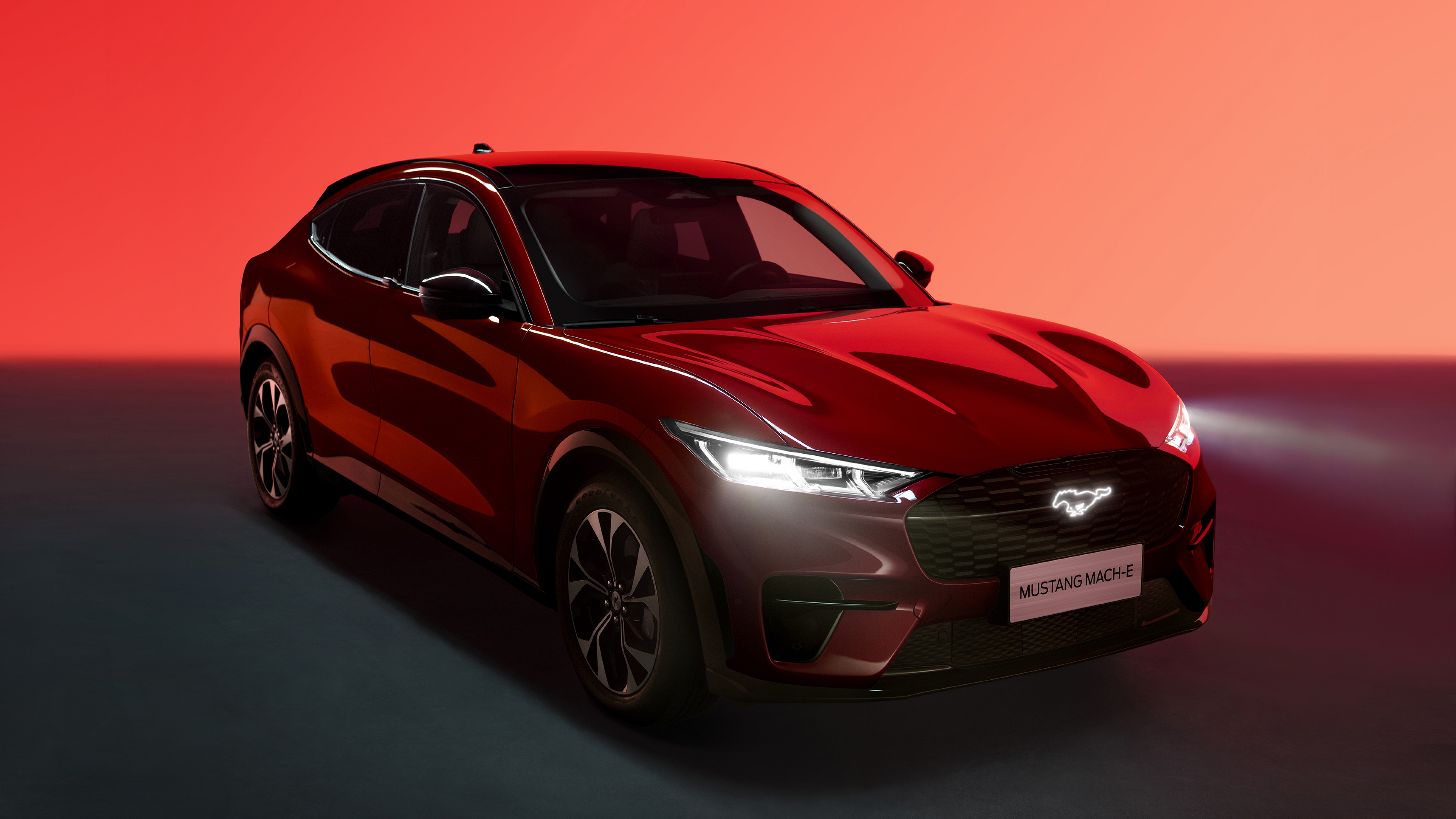 Ford Mustang Mach E Premium Wallpaper 4K, 2021, Cars