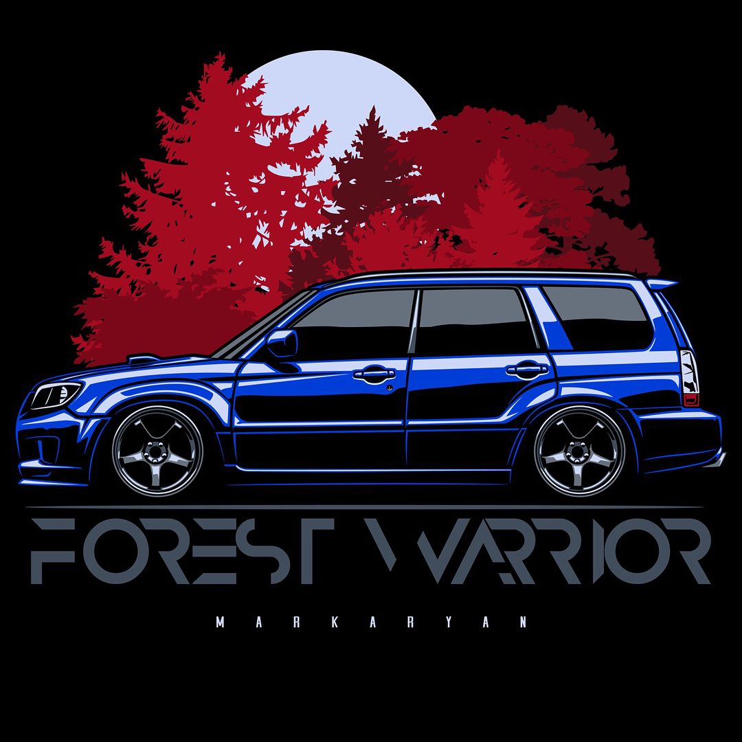 Subaru Forester STI. Scroll Right. T Shirts, Covers, Stickers, Posters Available In My Store On. Субару, Автомобильное искусство, Спортивные автомобили