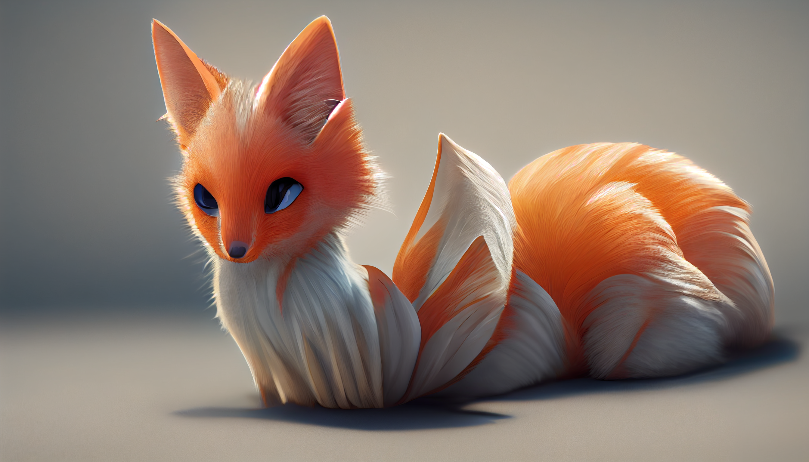 Nine Tailed Fox Prompts