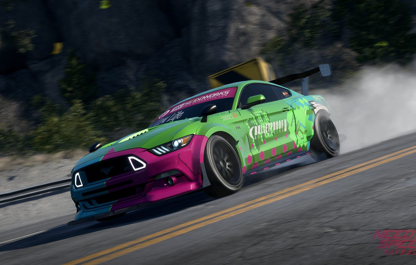 Wallpaper Mustang, Ford, Electronic Arts, Need For Speed, Need For Speed Payback image for desktop, section игры