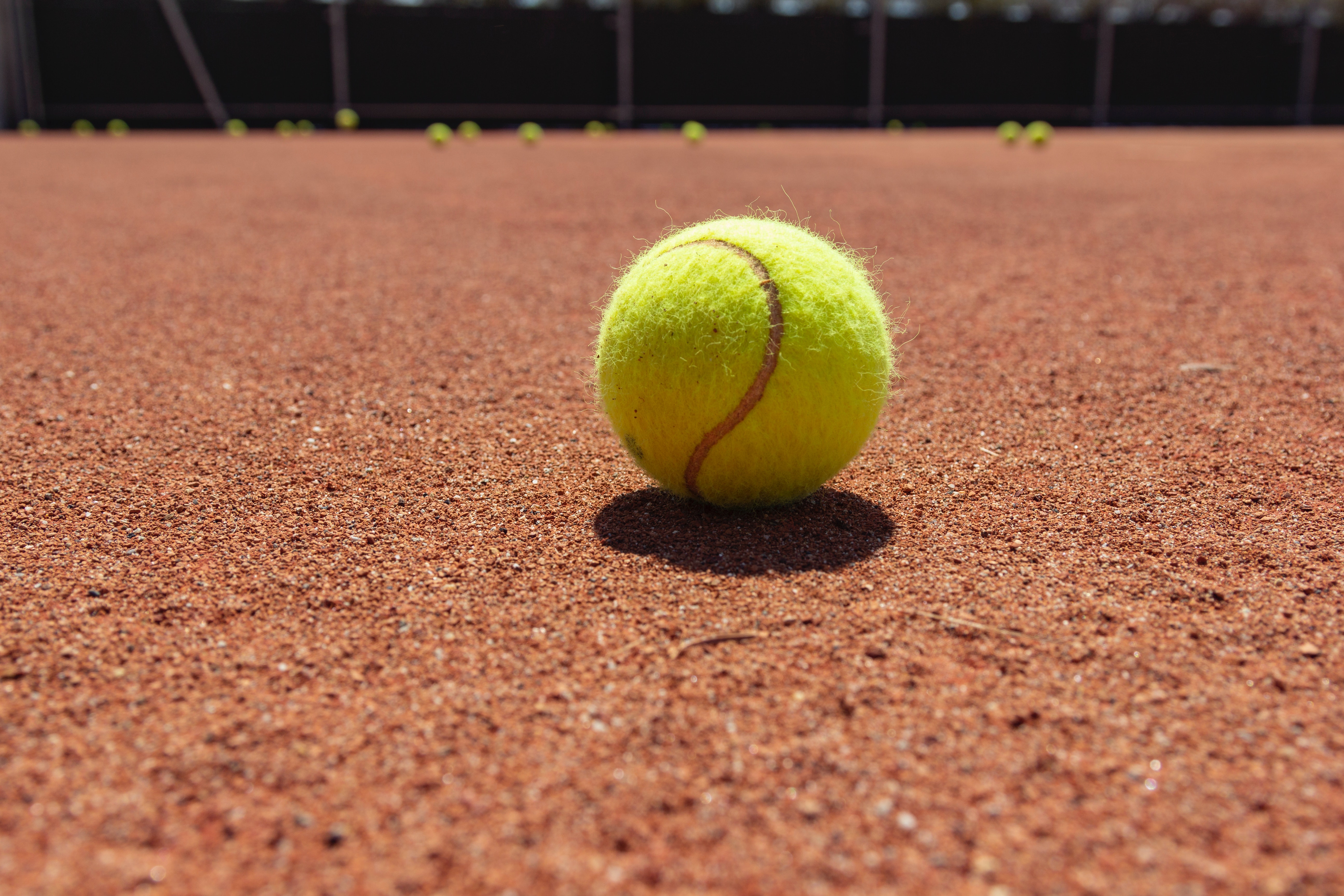 Wilson Tennis Ball Close Up · Free