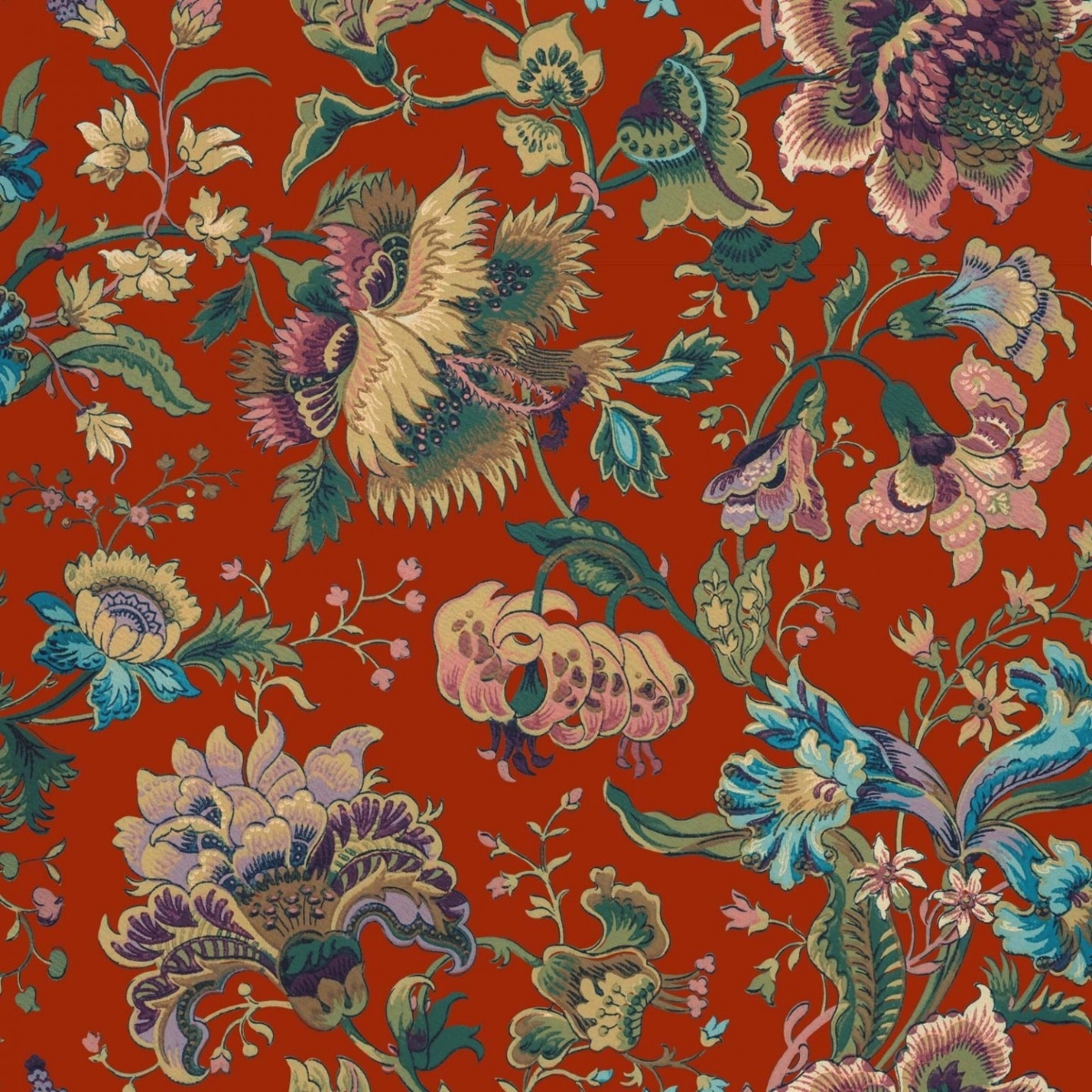 MAJORELLE Wallpaper Sample. HOUSE OF HACKNEY