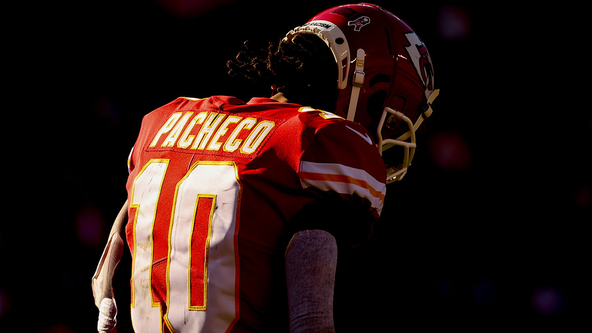 Isiah Pacheco Wallpaper Discover more Chiefs, Football, Isiah