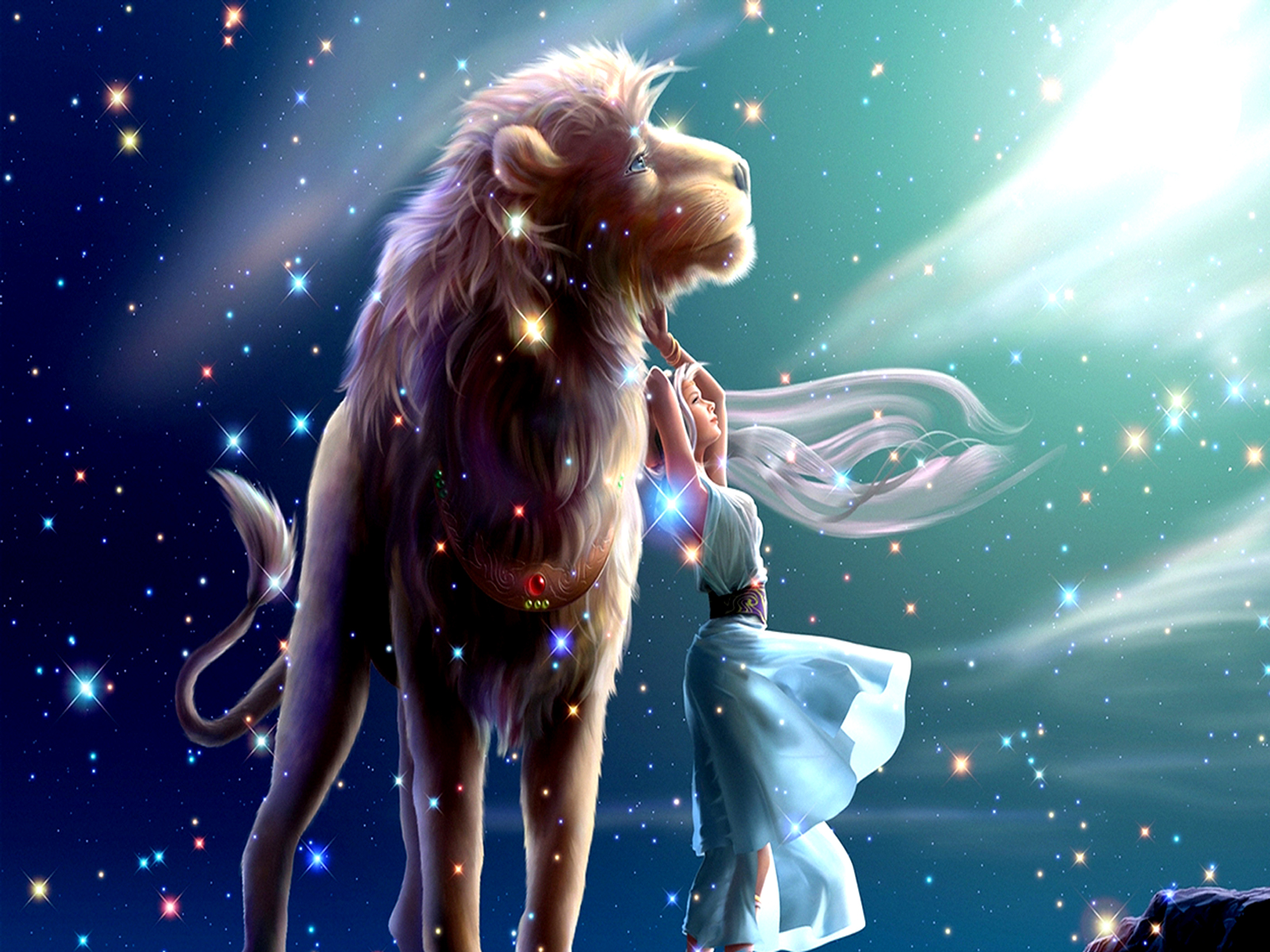Fantasy Lion HD Wallpaper and Background