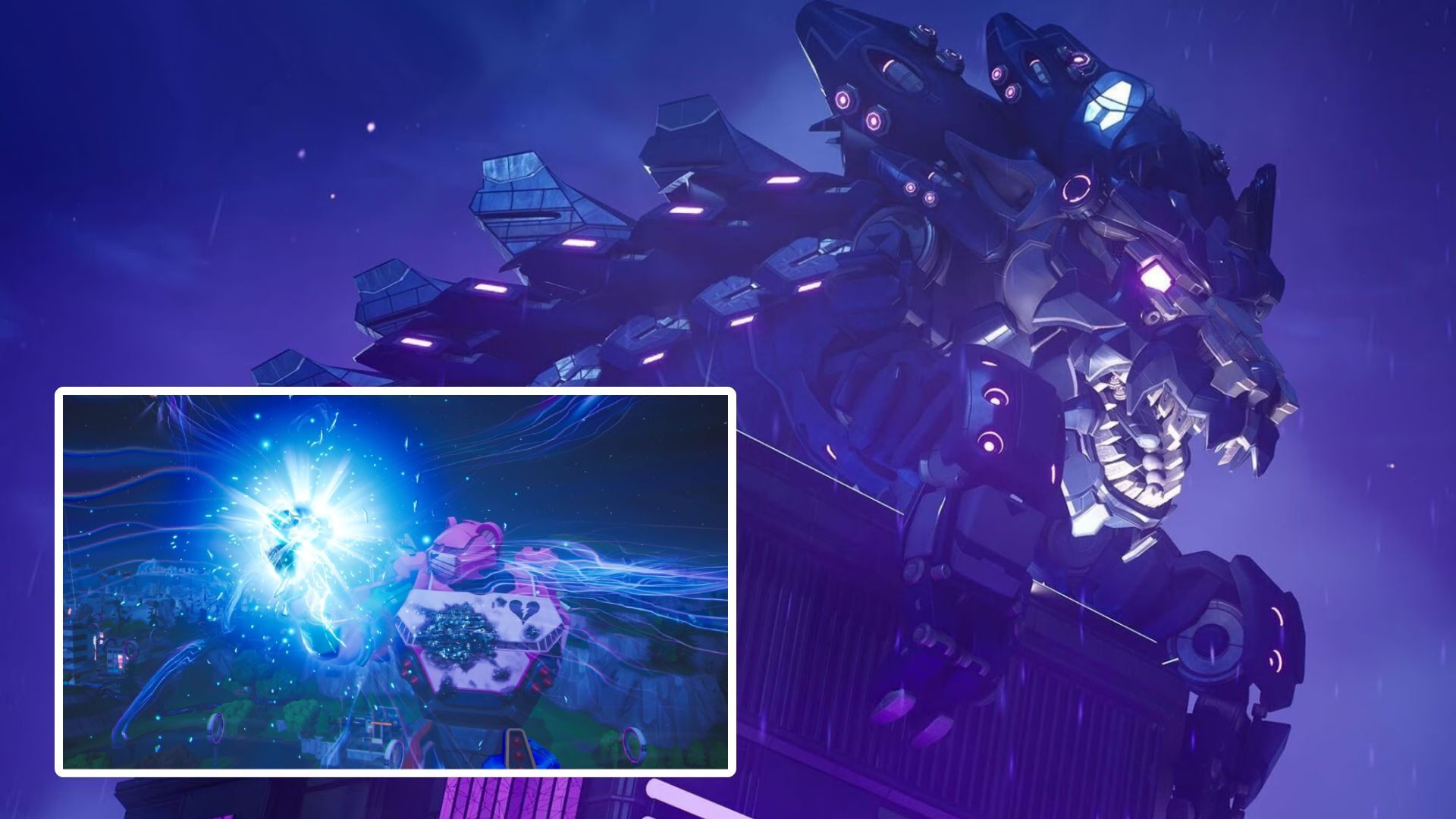 Fortnite: The Mega City dragon might be used for a live event