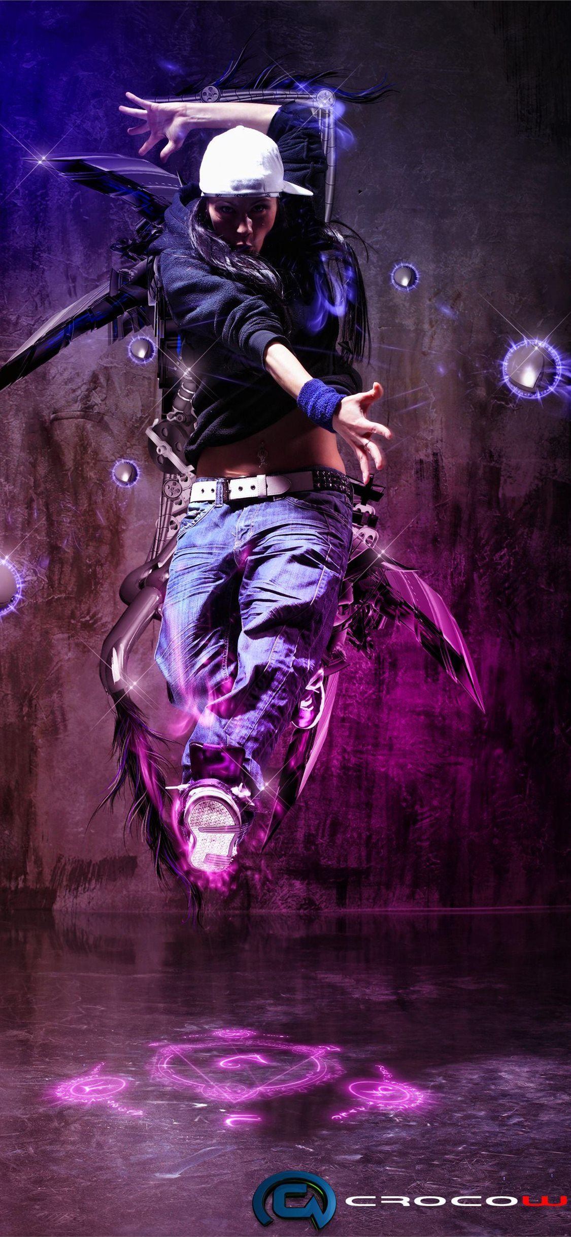 Hip Hop Dance HD Cave iPhone Wallpaper Free Download