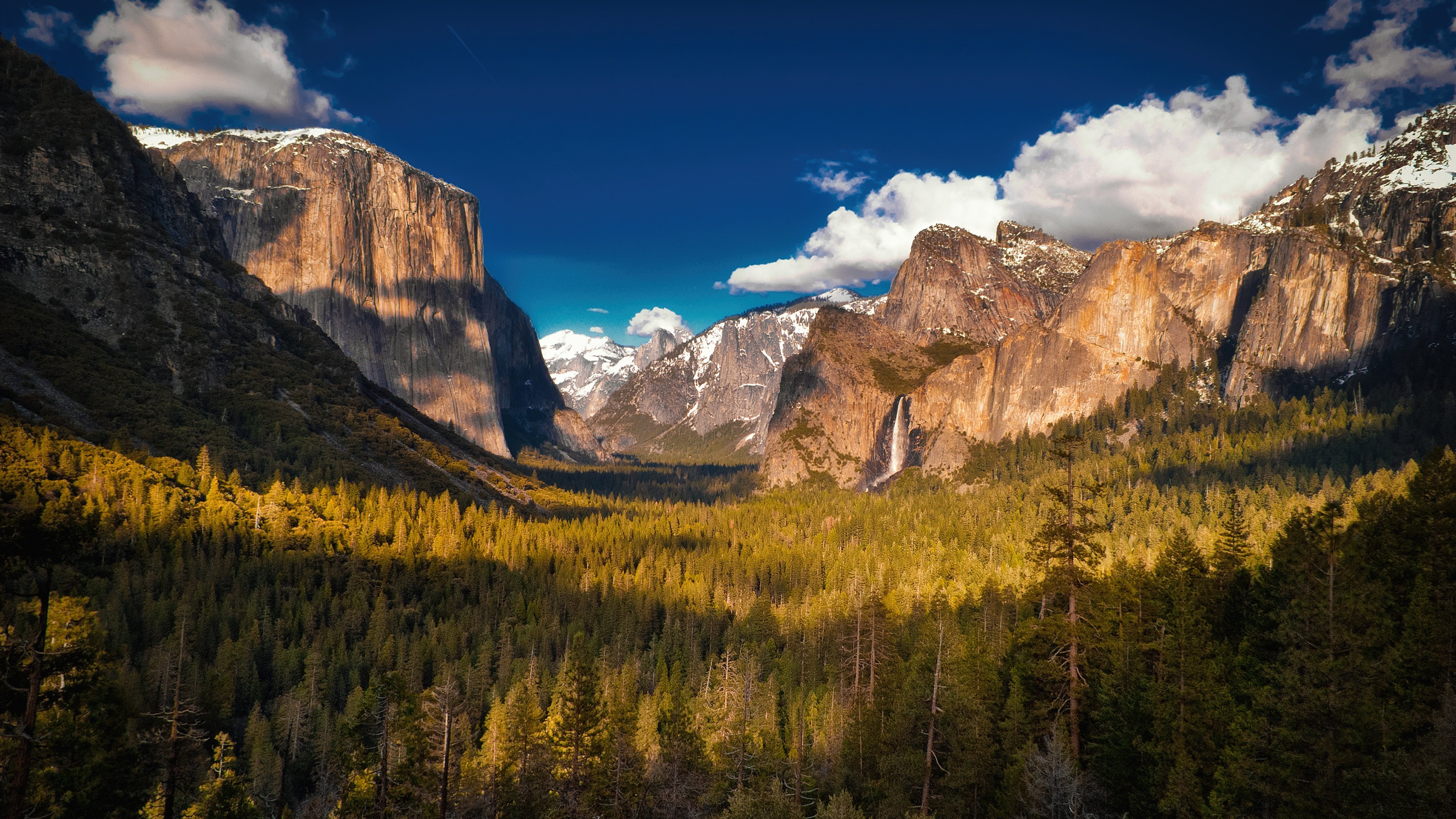 Yosemite Valley Wallpaper 4K, Yosemite National Park, Nature