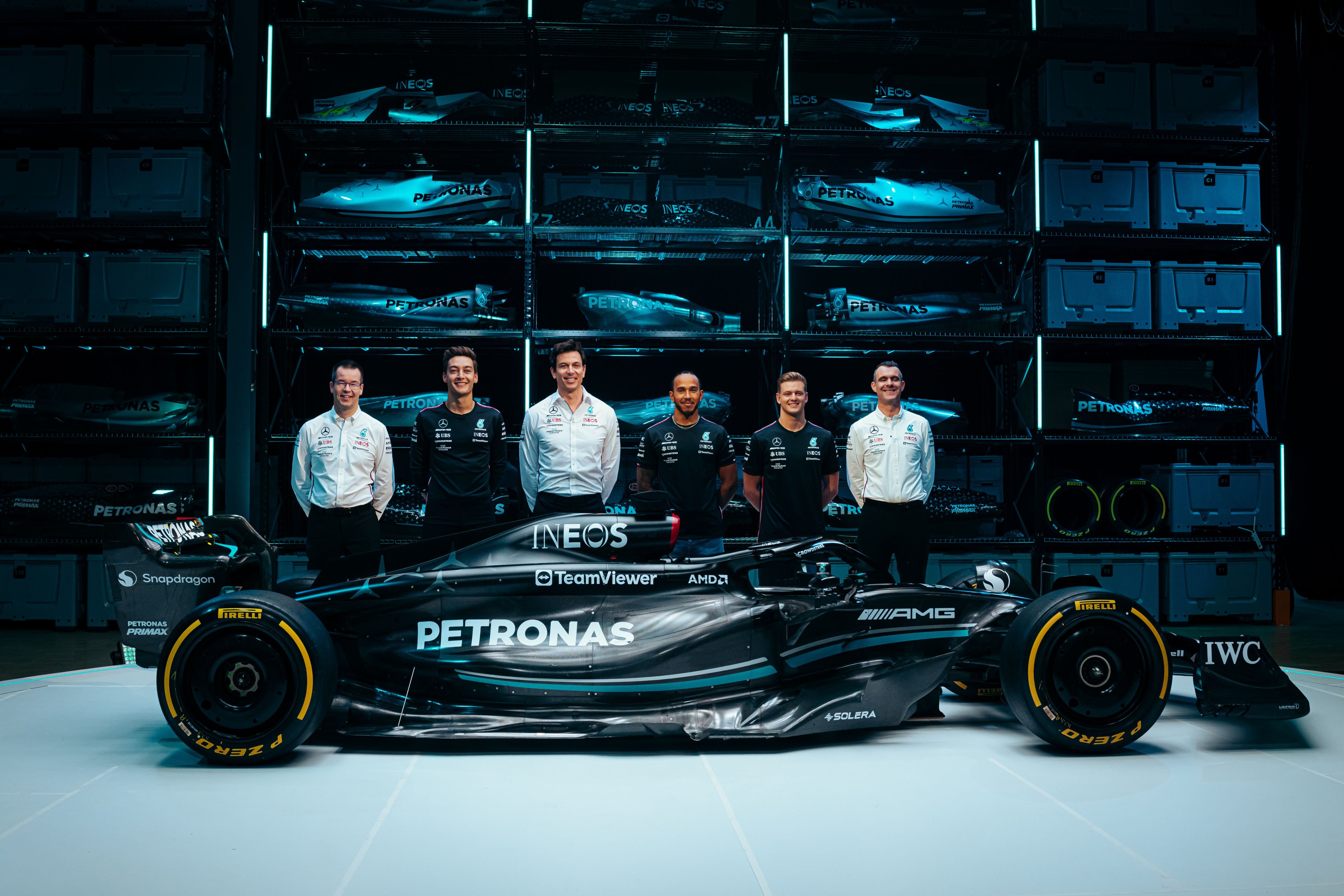 Wallpaper AMG PETRONAS F1 Team