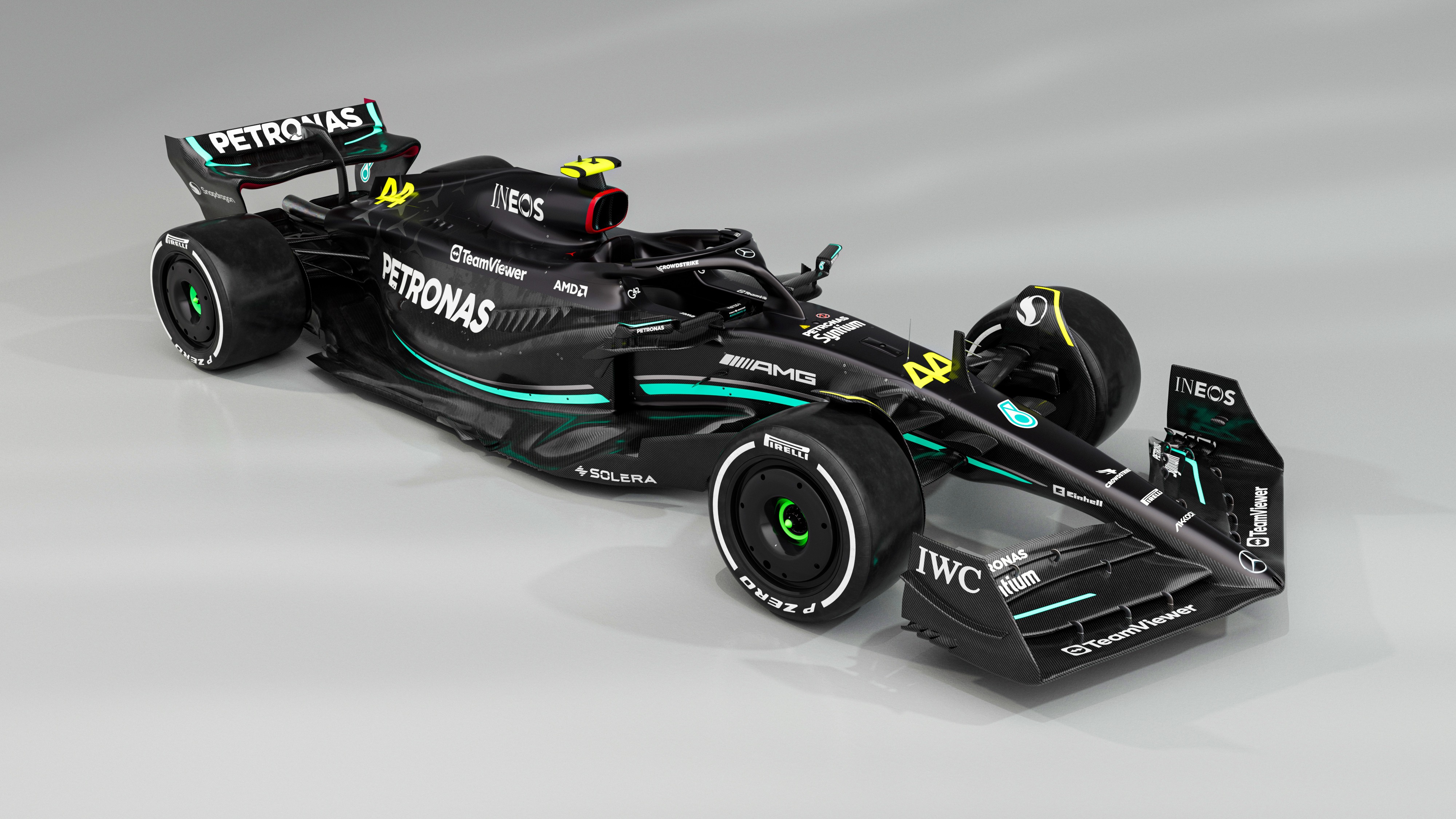 2023 Mercedes W14 F1 car launch photo