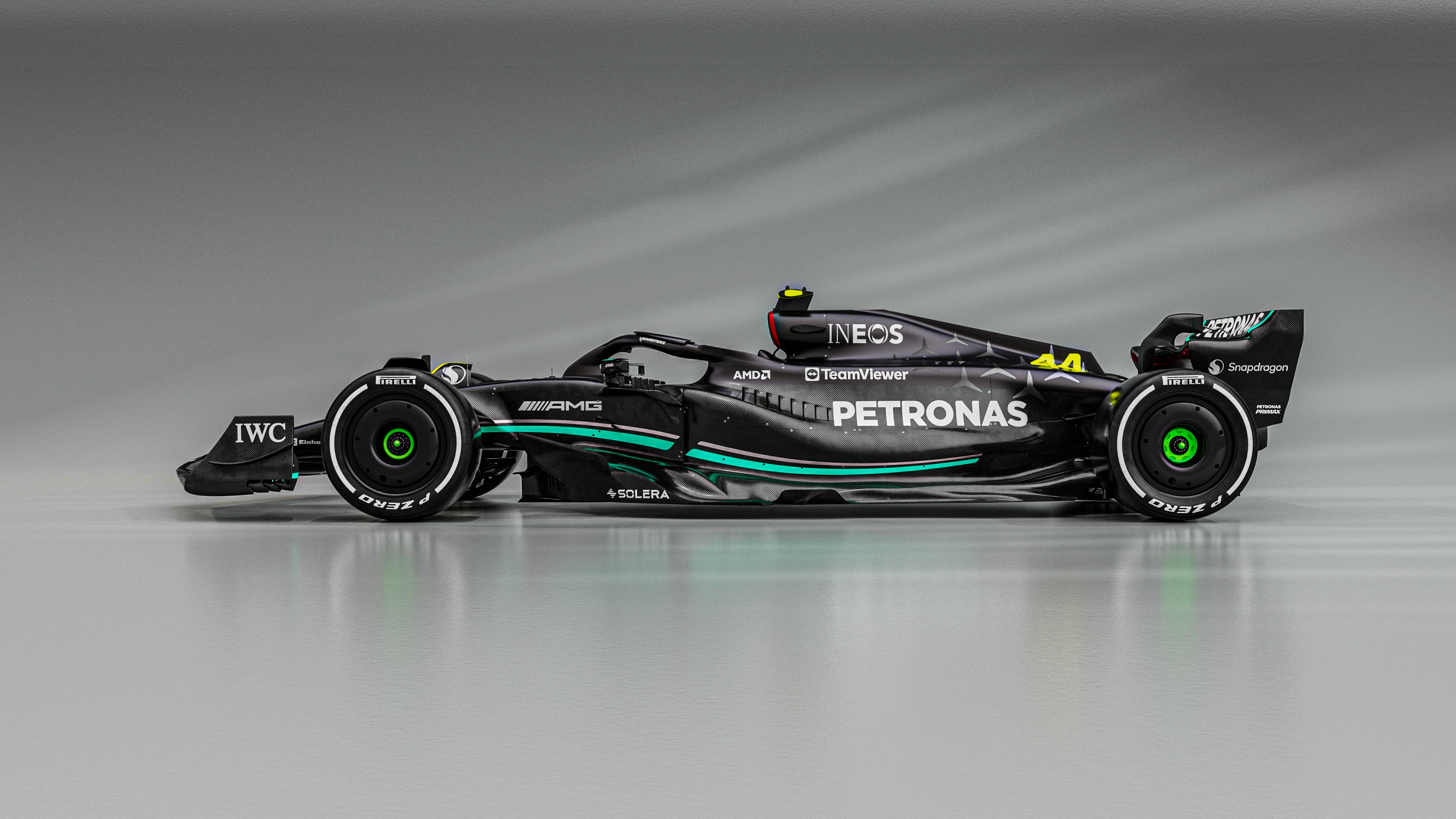 Mercedes AMG PETRONAS F1 Team In Black