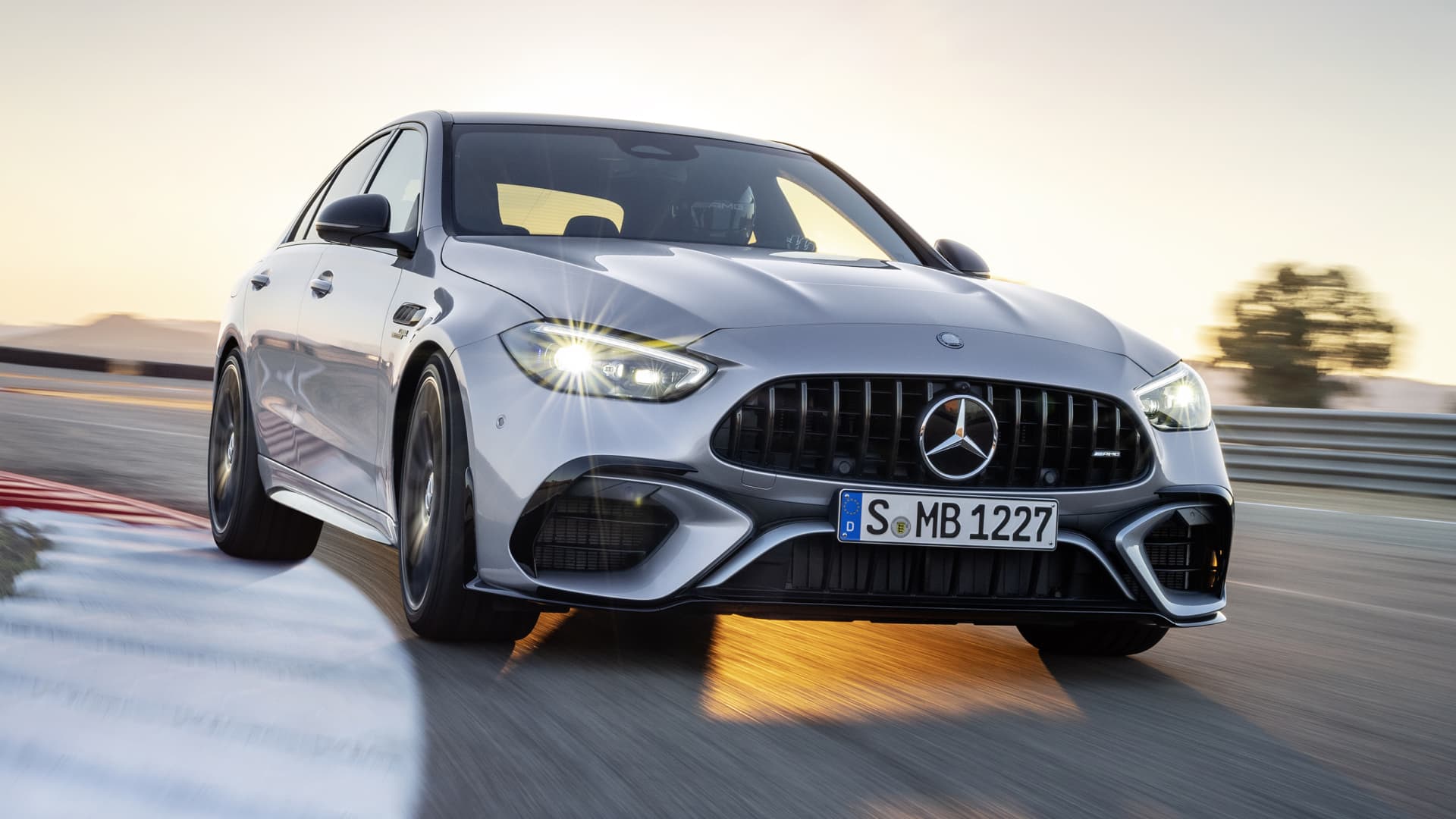 2023 Mercedes AMG C63 S E Performance Revealed: Four Cylinder F1 Hybrid Power, Here Next Year