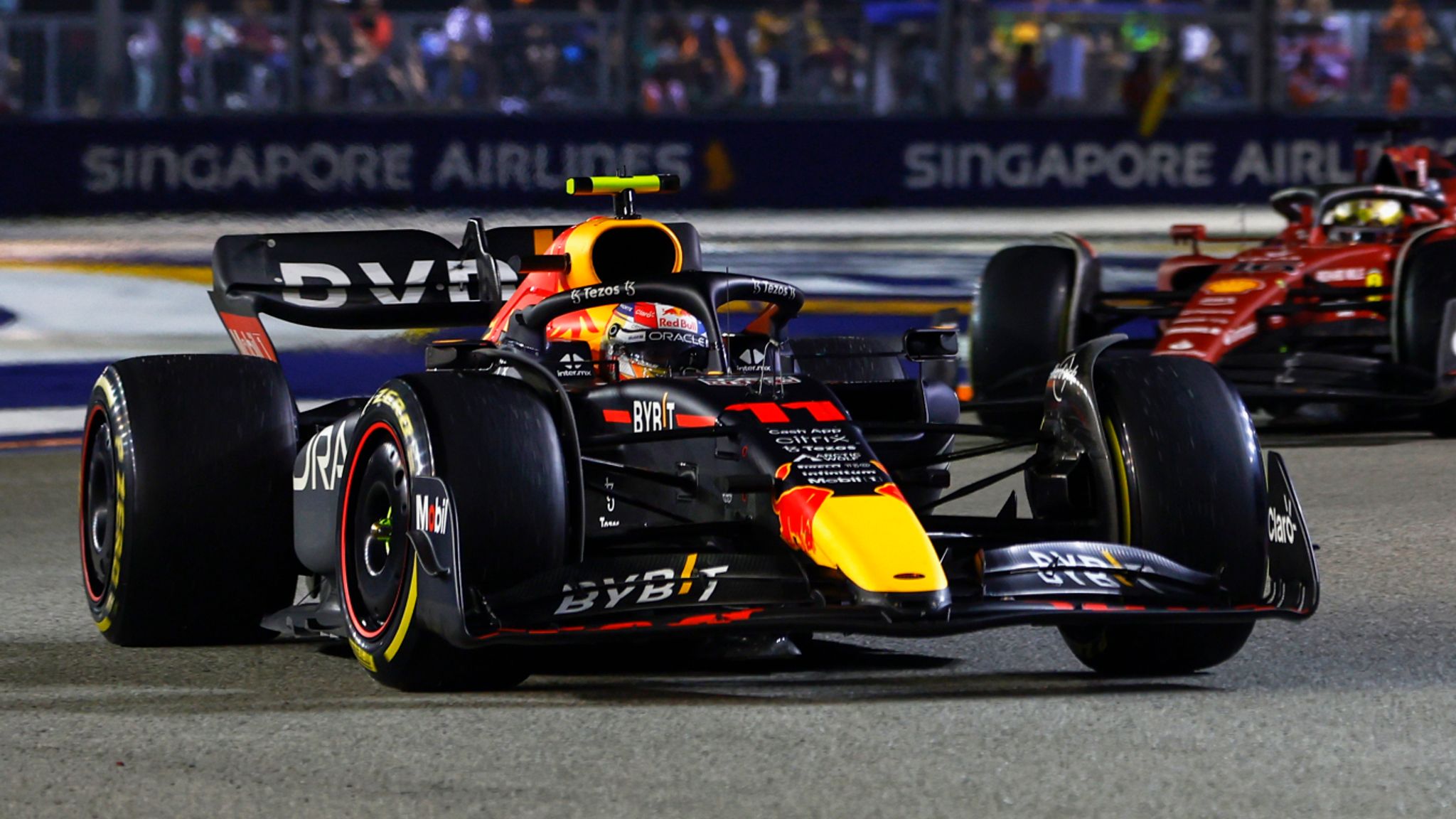 Singapore Grand Prix: Max Verstappen fails to seal title, Sergio Perez holds off Charles Leclerc