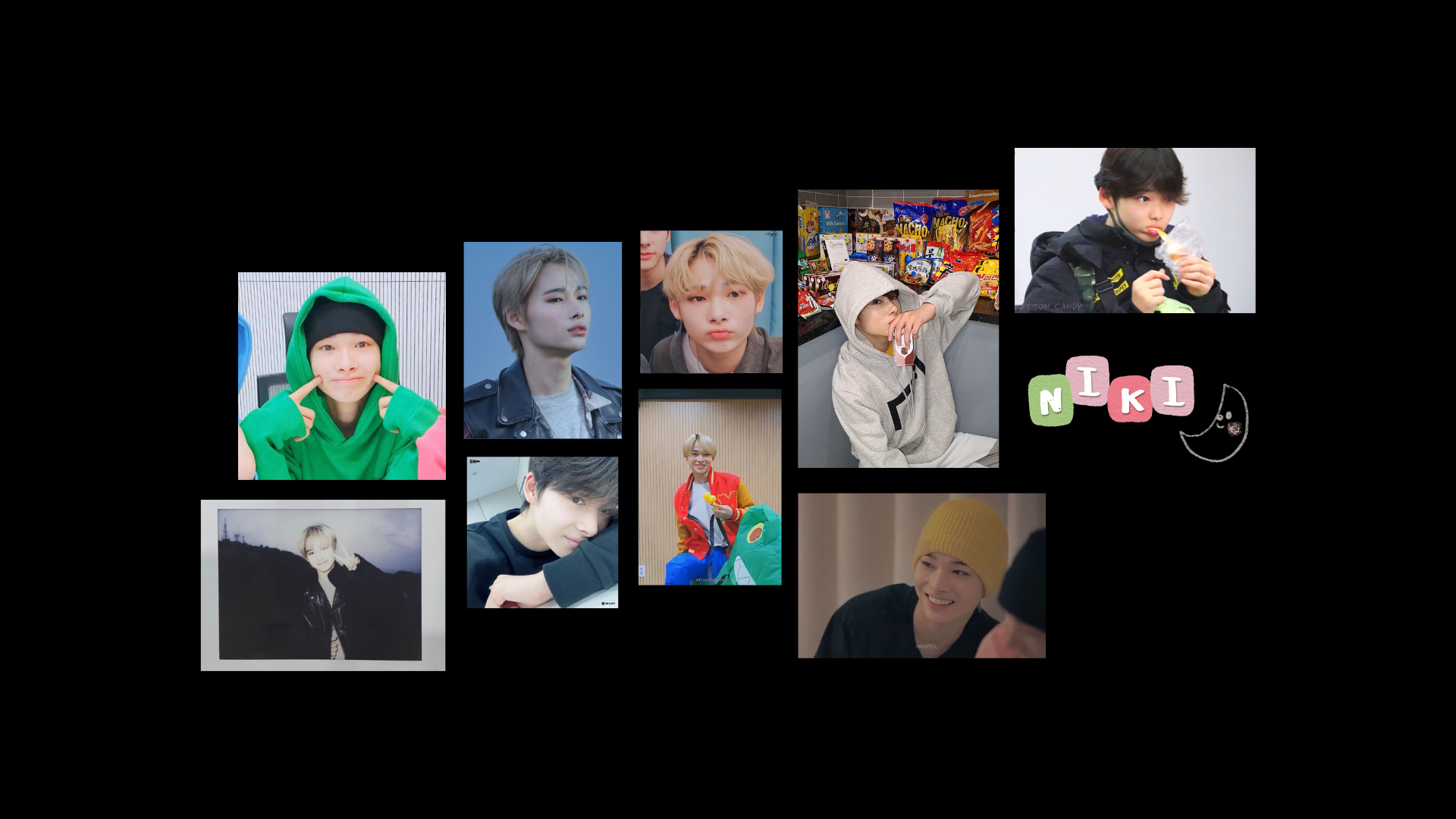 ENHYPEN Ni Ki Desktop Wallpaper. Art Drawings Sketches Simple, Wallpaper, Simple Wallpaper