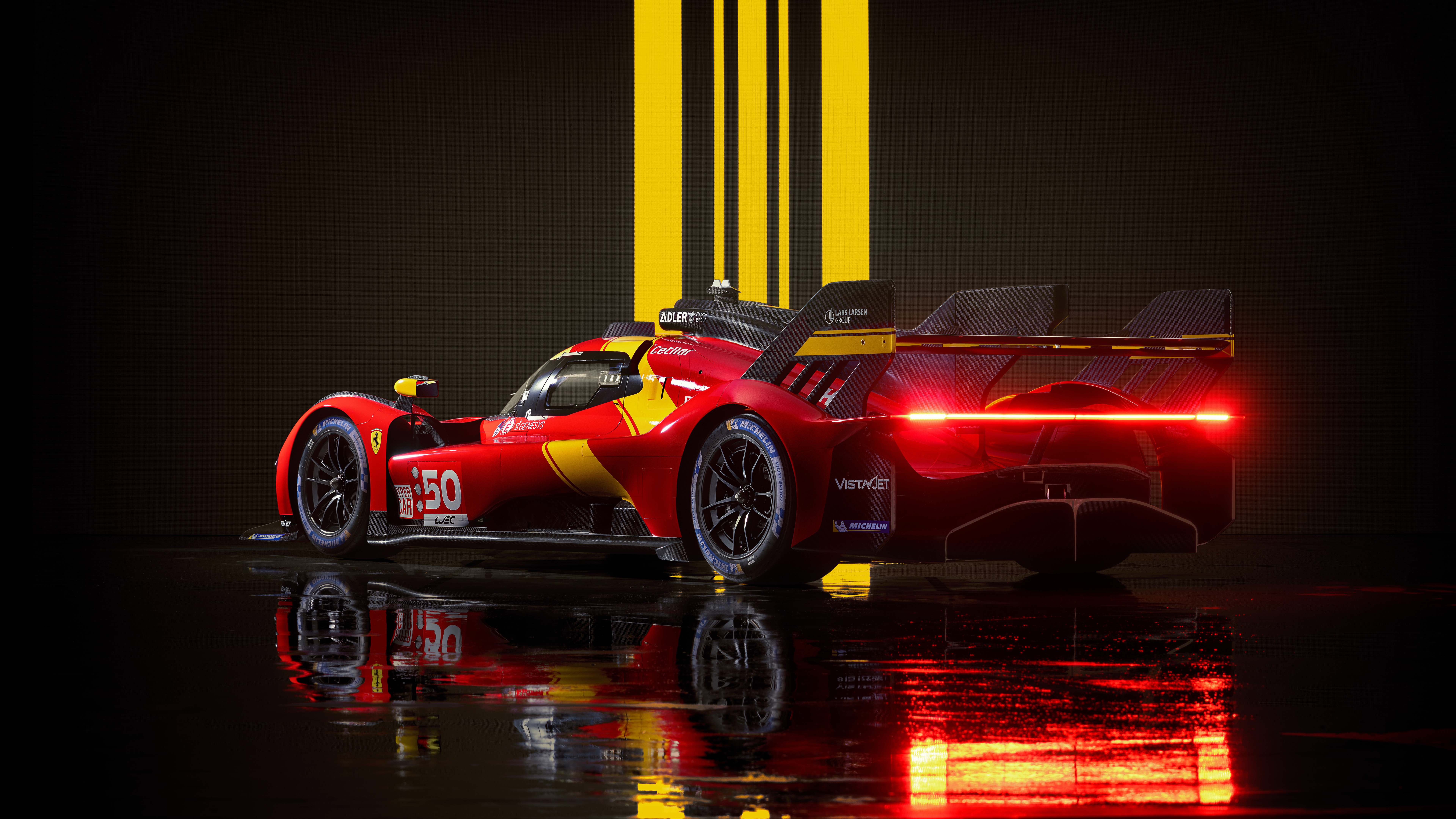 Ferrari 499P Le Mans Hypercar 2022 4K