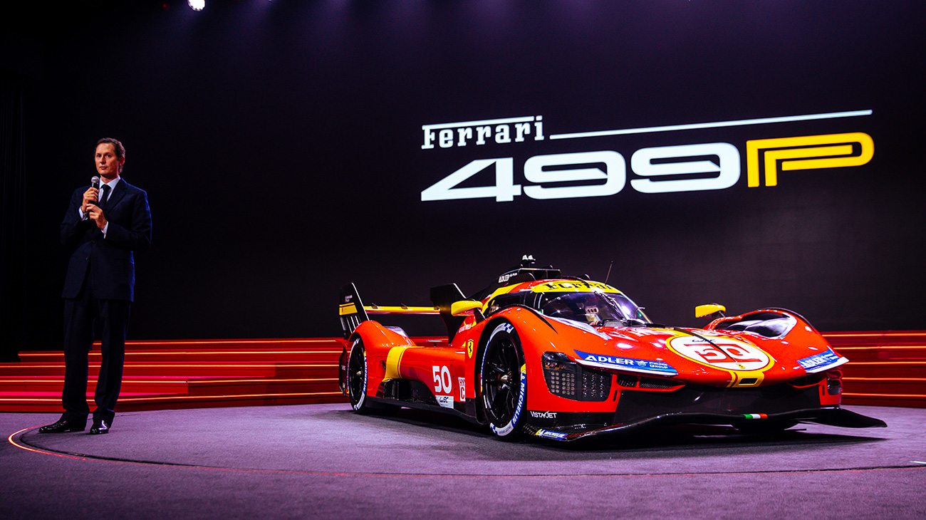 Ferrari 499P: voices from the official presentation