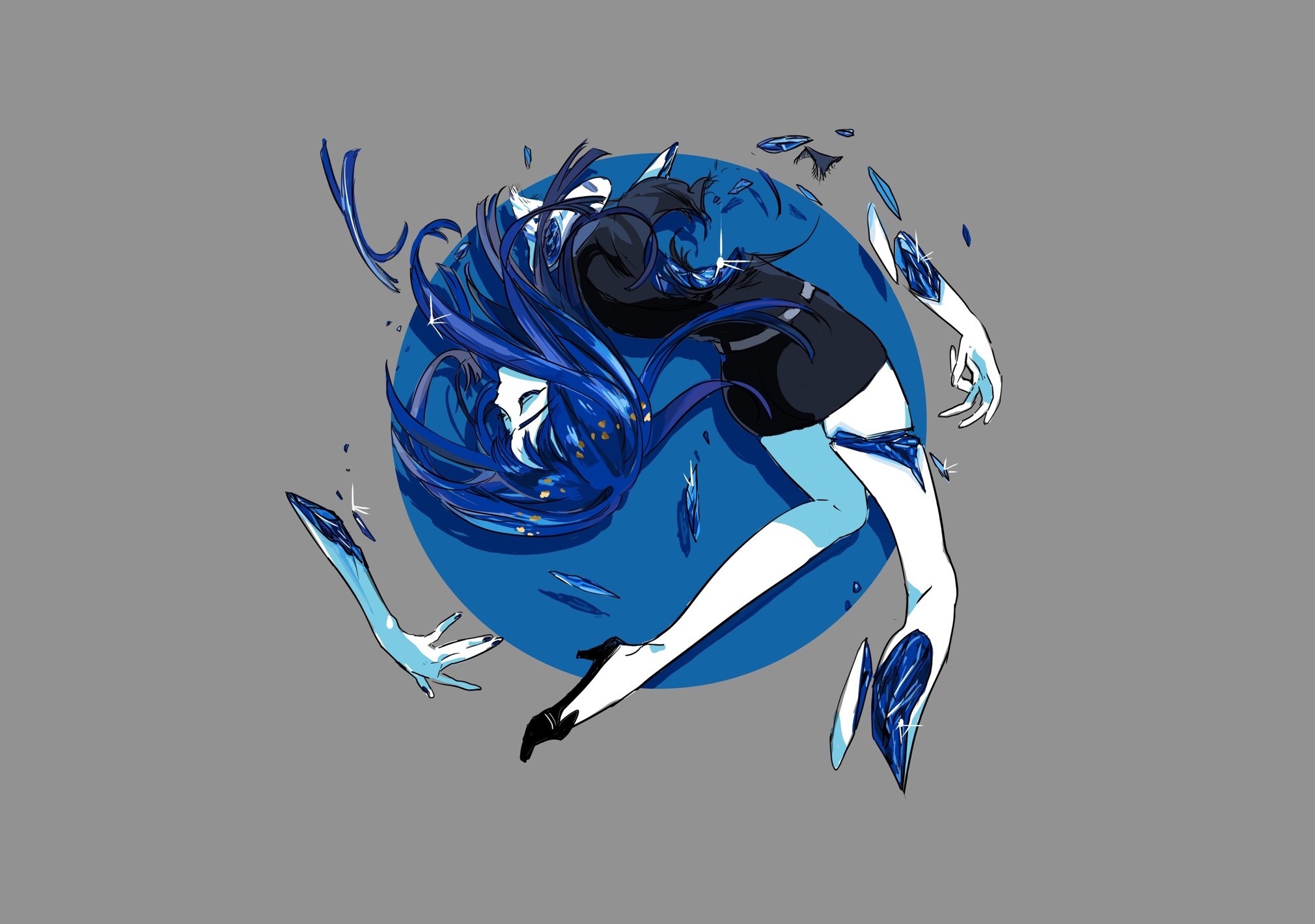 Lapis Lazuli Houseki No Kuni Wallpaper:2020x1420