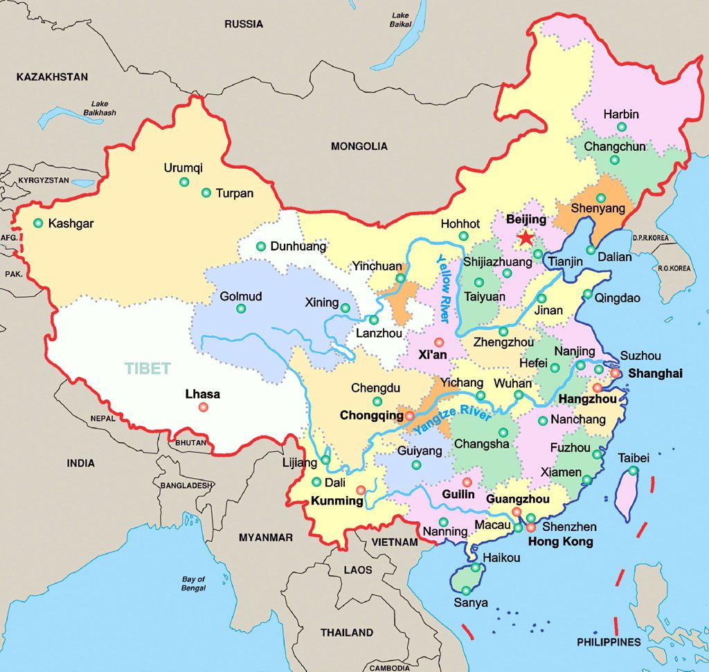China Map Wallpaper Free China Map Background