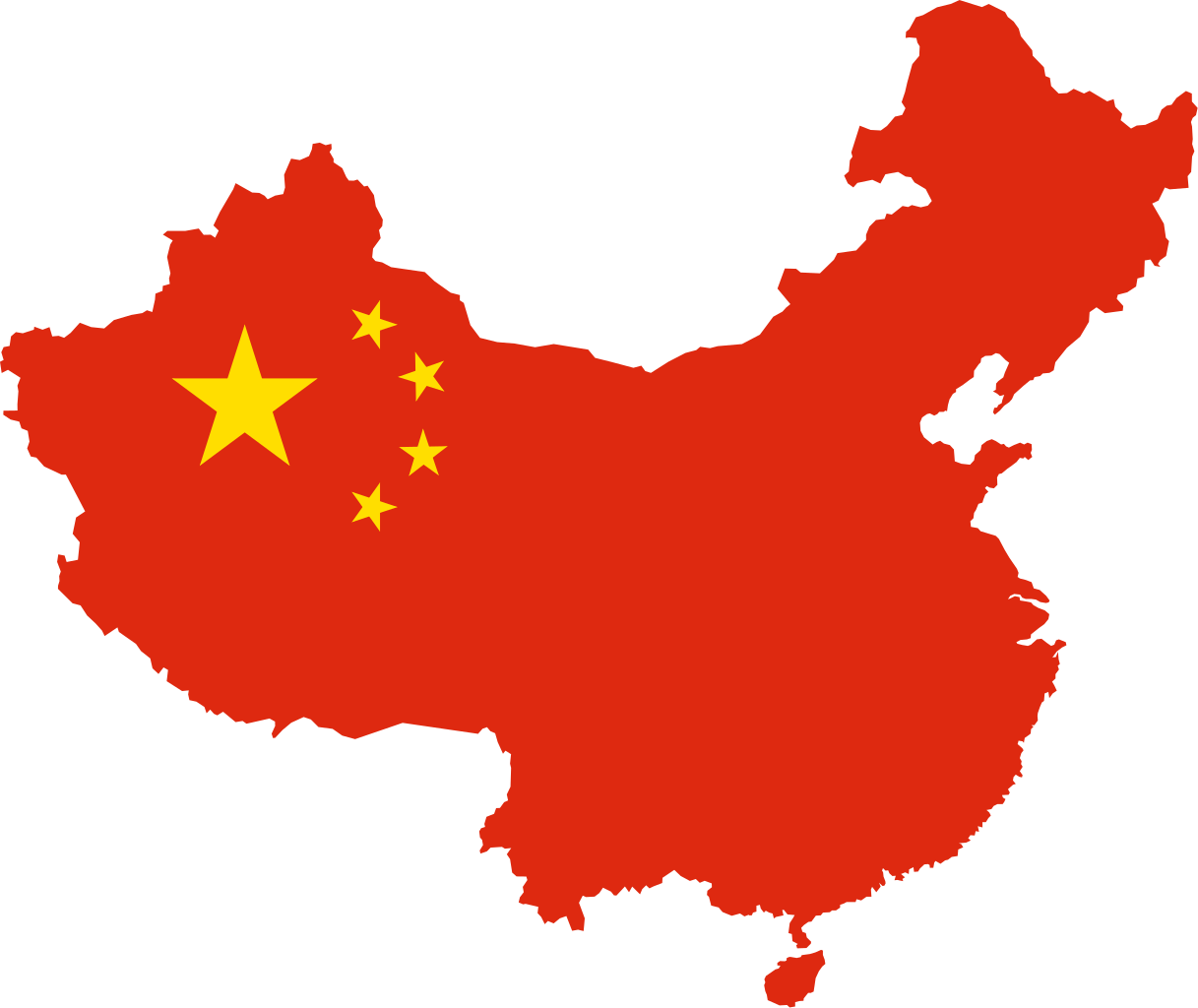 Download Map Flag China Photo Download HD HQ PNG Image