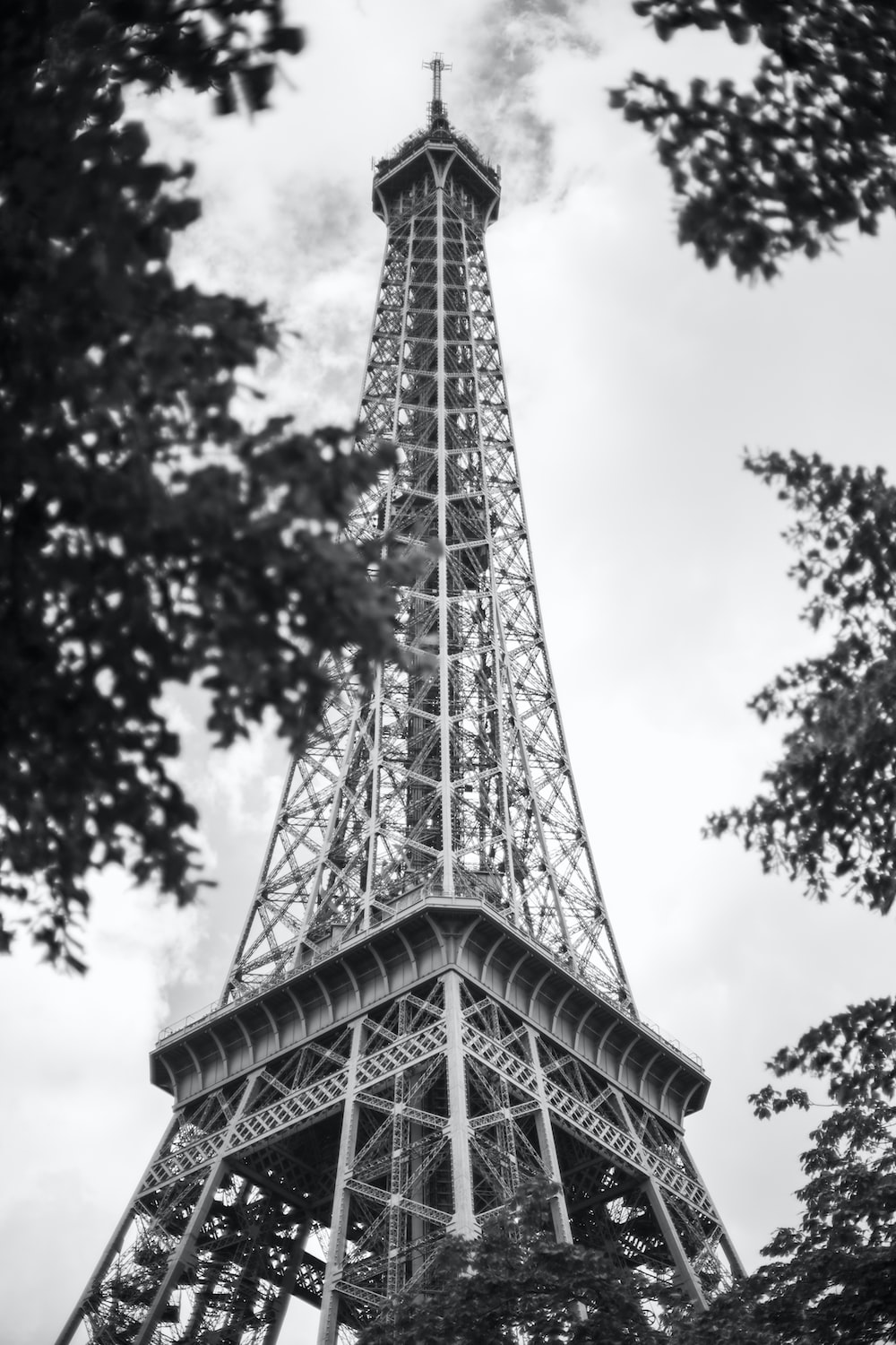 Black And White Paris Picture. Download Free Image