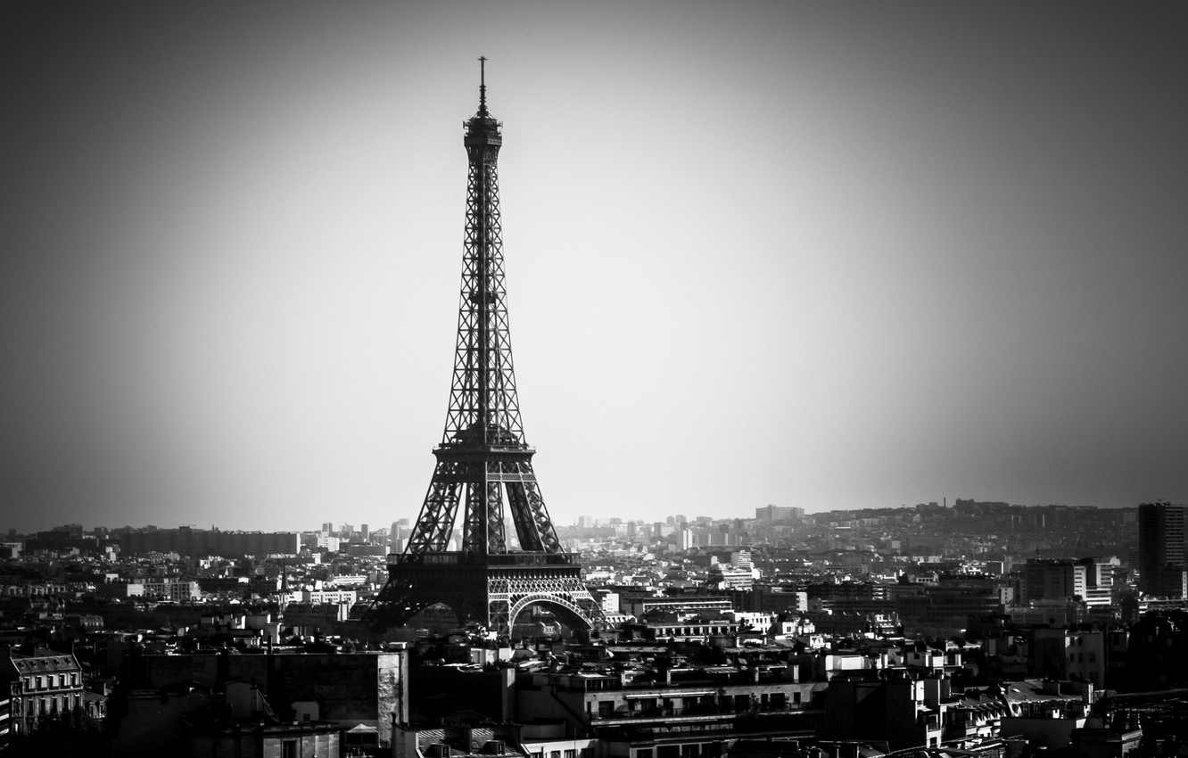 Paris Black And White Wallpapers - Wallpaper Cave