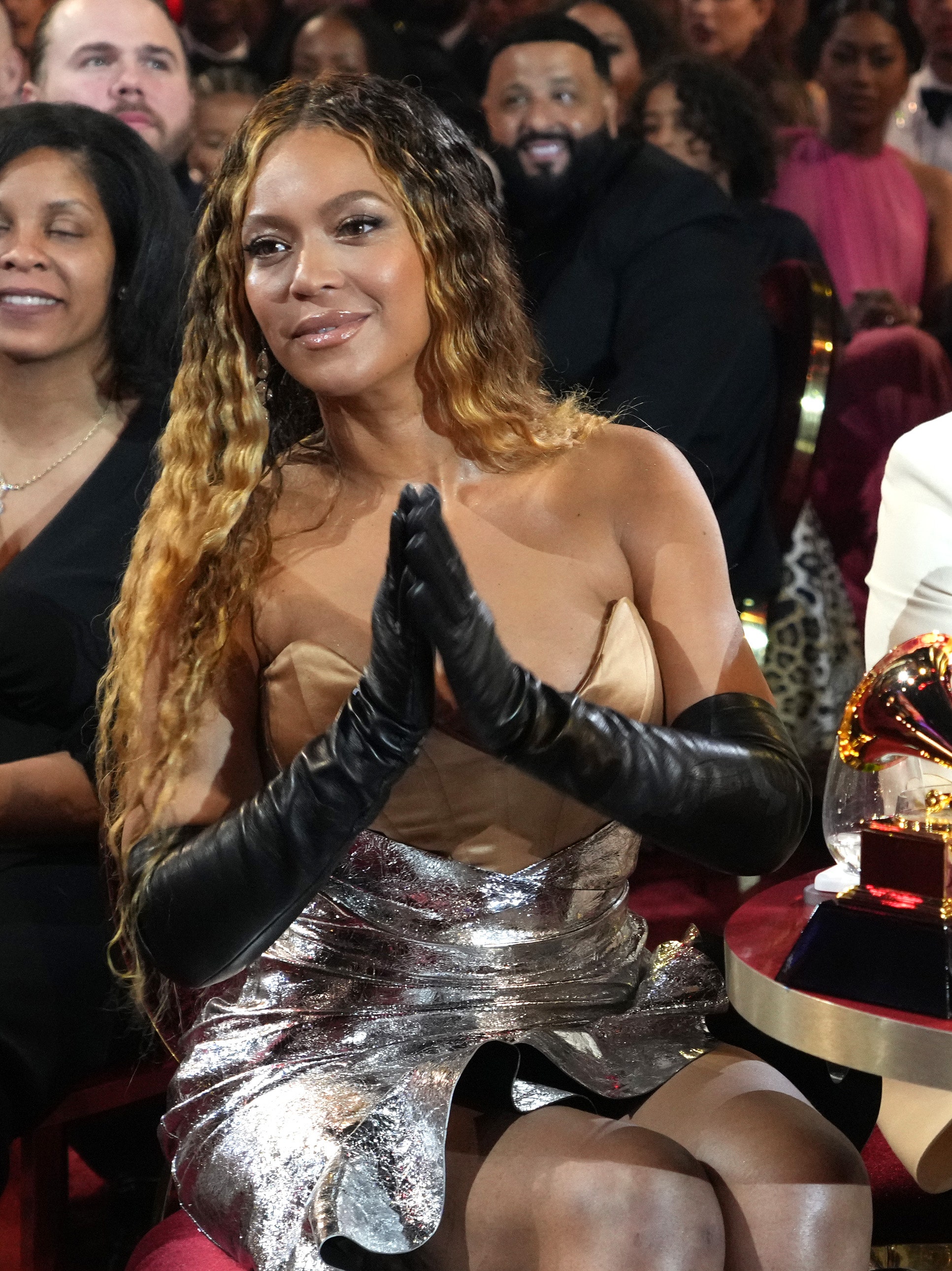 Beyoncé Finally Arrived at the 2023 Grammys, and Her Look Was Worth the Wait—See Pics
