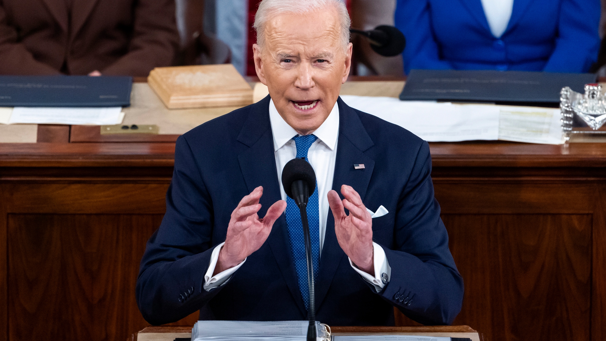 Biden in State of Union exhorts Congress: 'Finish the job'
