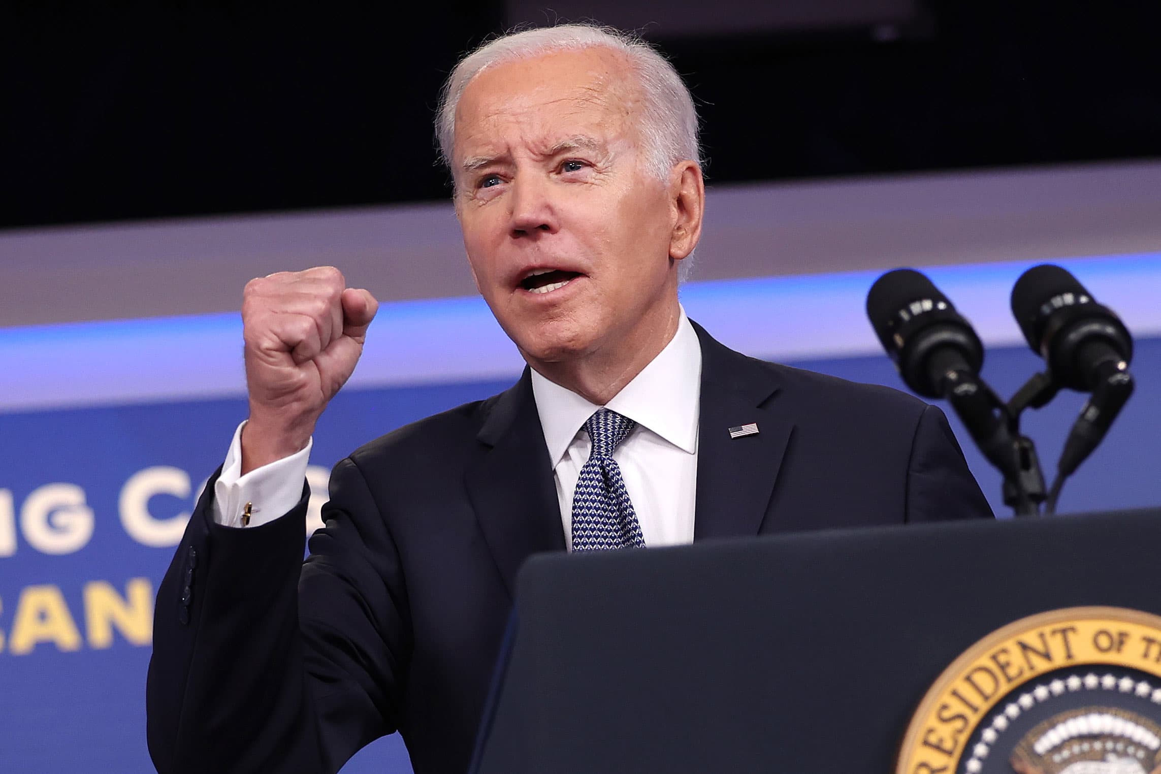 Biden buyback tax didn't work. In State of the Union, he says raise it