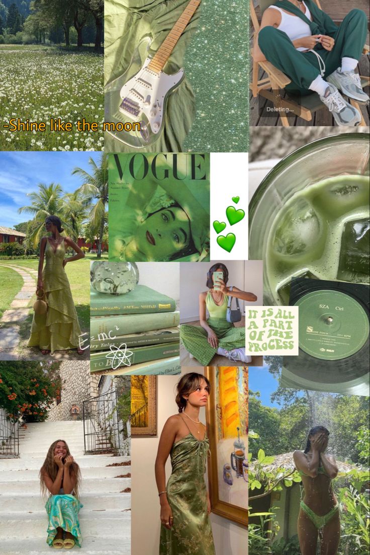 Green Aesthetic. Green aesthetic, Summer aesthetic, Green wallpaper