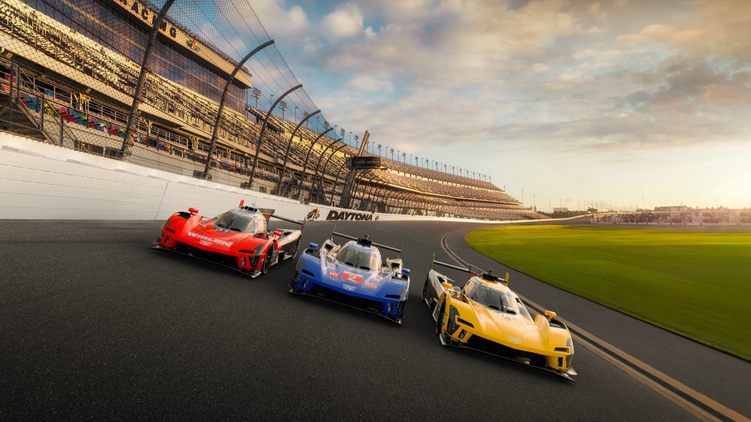 Cadillac To Field 3 V Series.R Race Cars At 24 Hours Of LM
