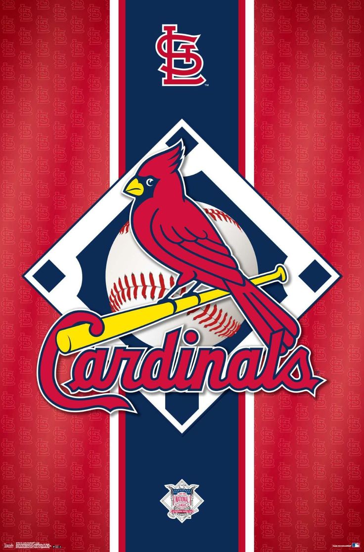 MLB St. Louis Cardinals 15 Poster. Cardenales de san luis, Equipos de béisbol, Jugadores de béisbol