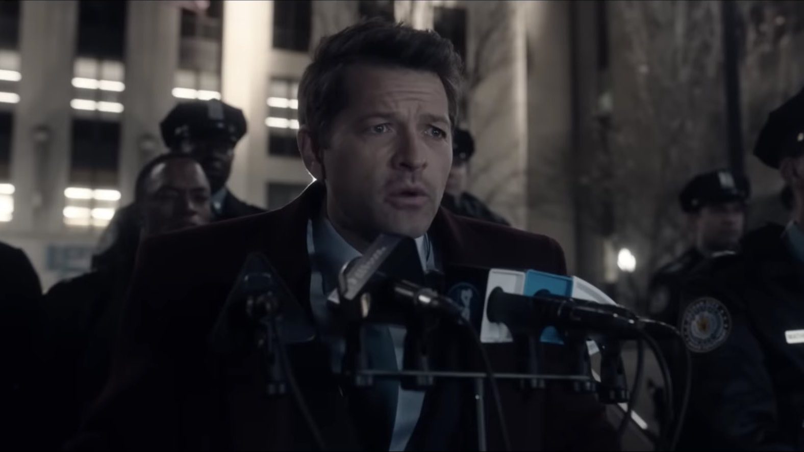 Gotham Knights Video Teases Misha Collins' Two Face Transformation