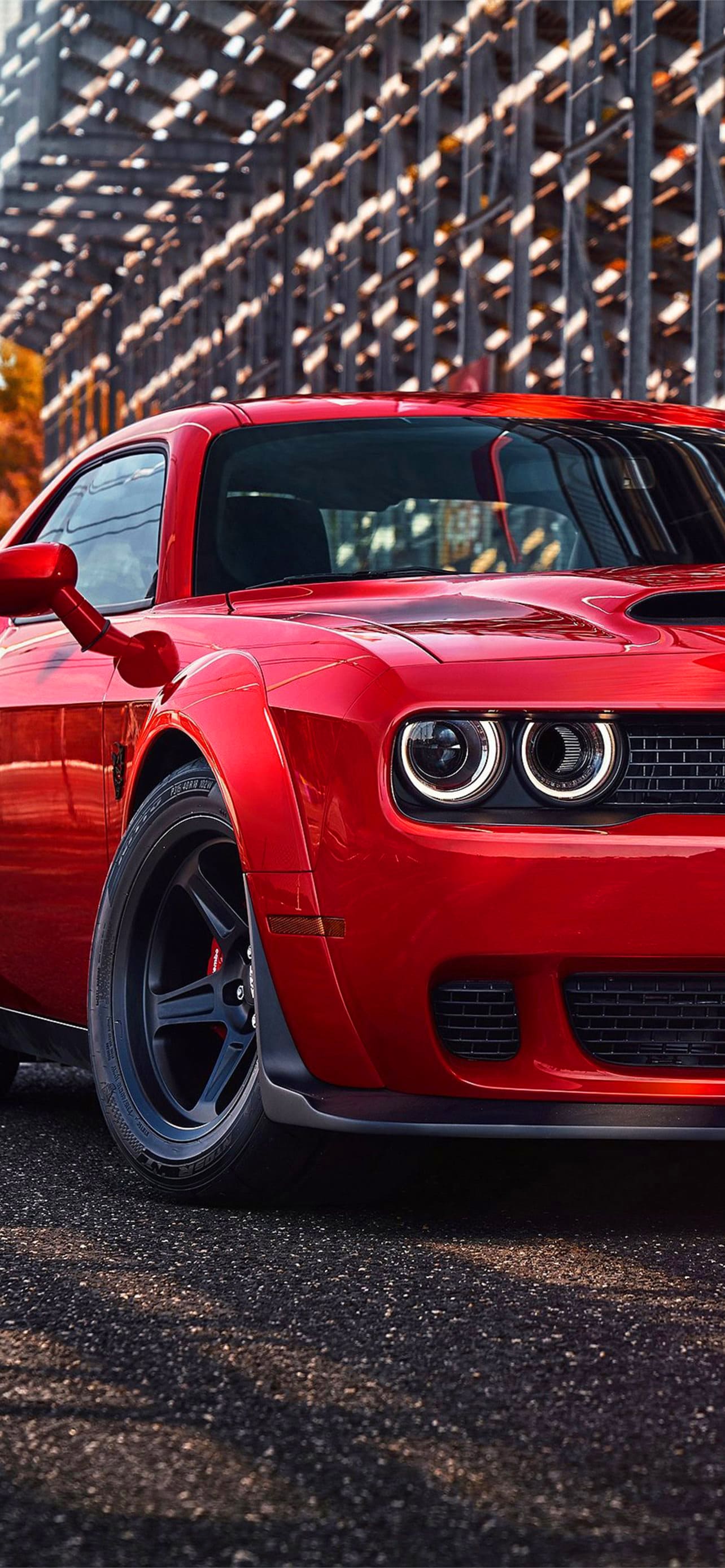 Dodge Demon iPhone Wallpaper