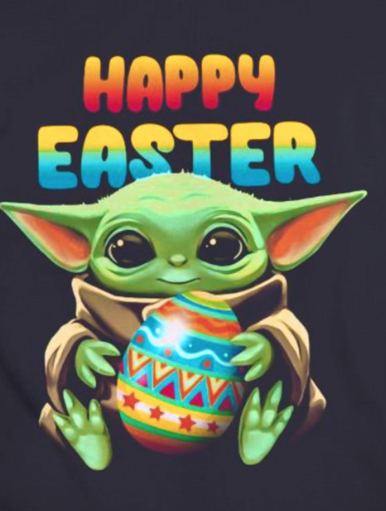 Funny Easter Egg Star War PNG Sublimation Printing Happy Baby Yoda Easter Happy Easter 2021 Digital Prints Art & Collectibles aloli.ru