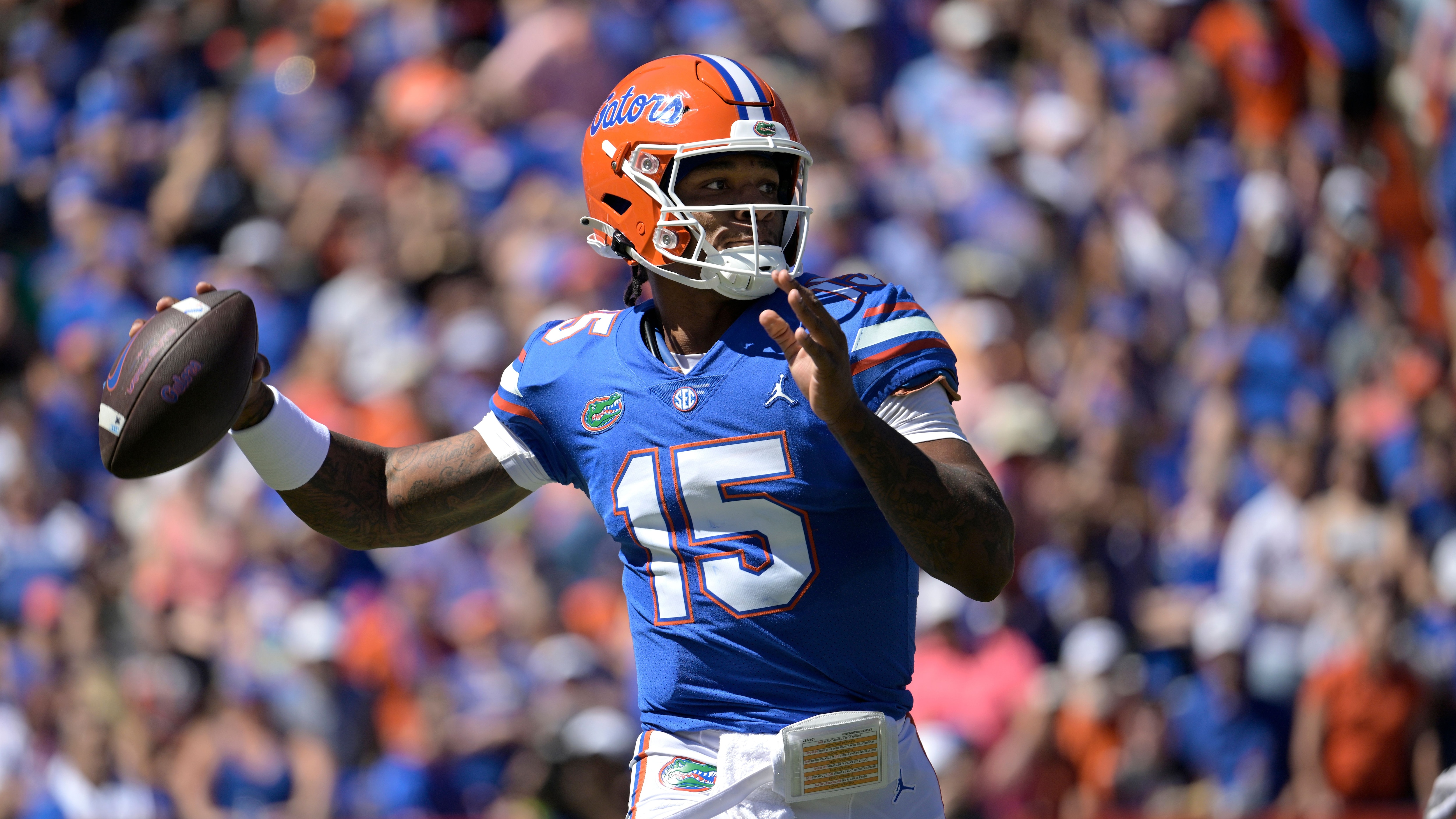 Is this Anthony Richardson's final Florida Gators home game?