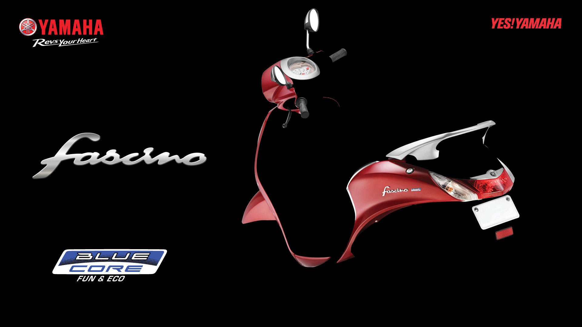 Official Wallpaper of Yamaha Fascino