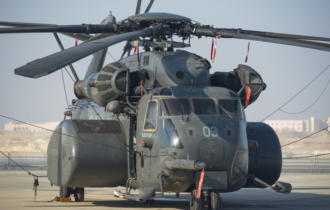 Wallpaper Helicopter, The Airfield, Heavy, Sea Dragon, Minesweeper, Sikorsky MH 53E, Sea Dragon Image For Desktop, Section авиация