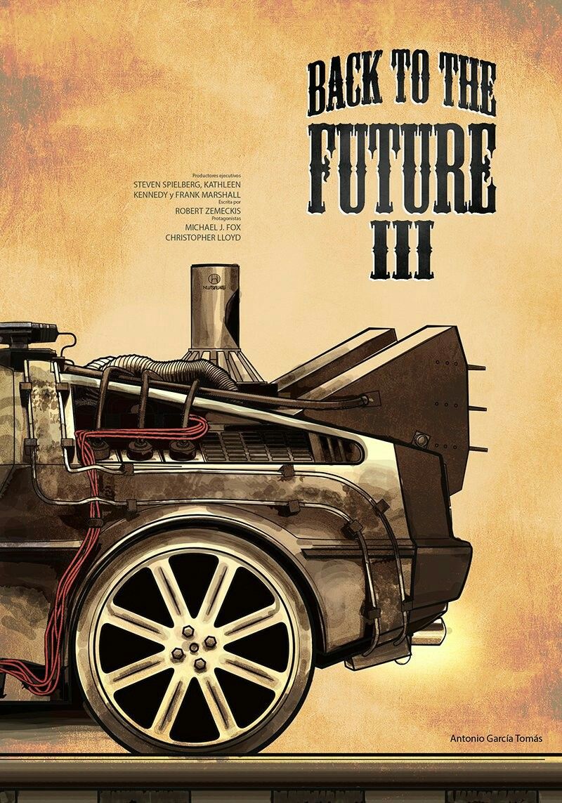 Back to the Future Part 3 Movie posters #Backtothefuture #BTTF #SciFi movie posters #Horror movie p. Back to the future, Movie posters, Alternative movie posters
